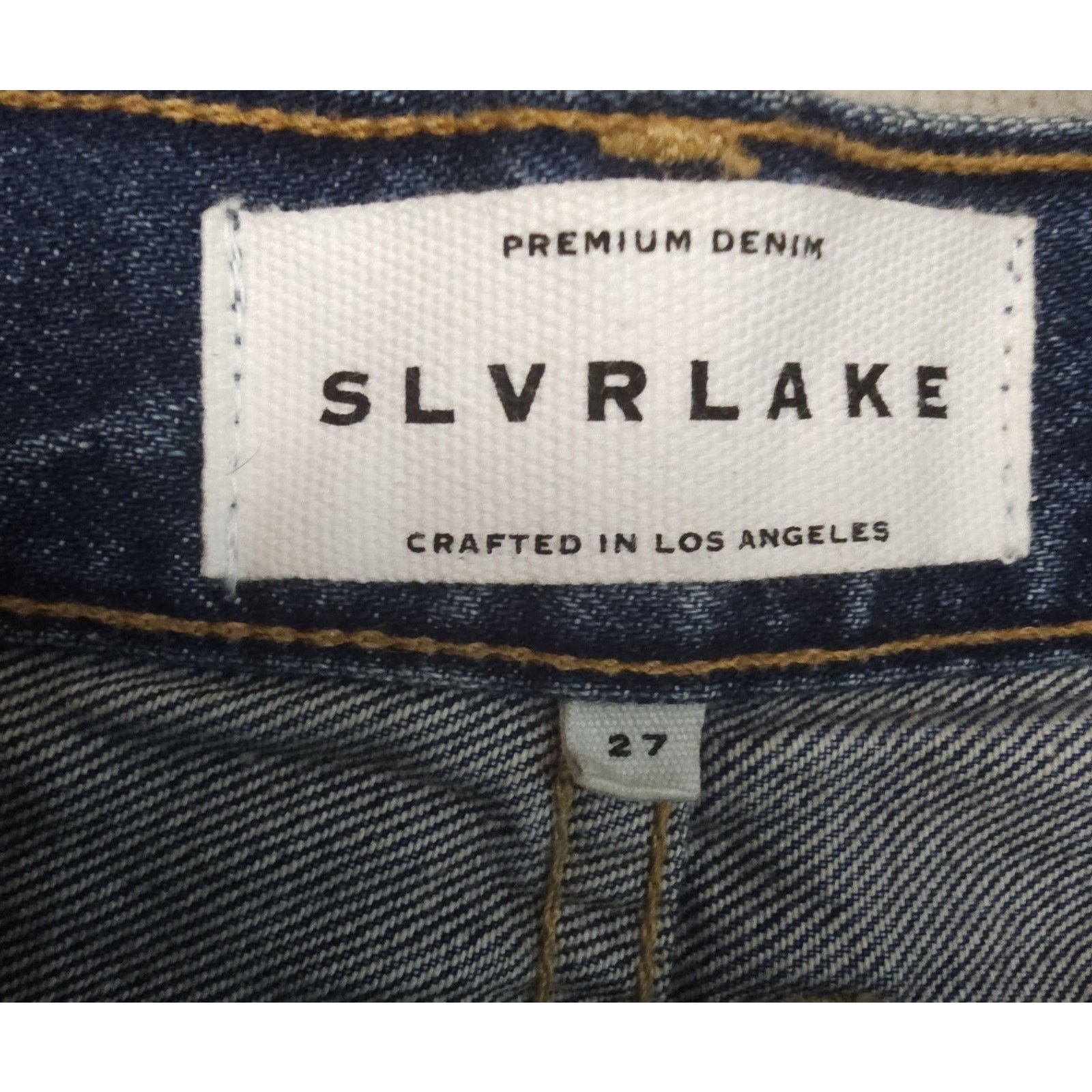 SLVRLAKE SLVRLAKE Jade High Rise Boot Cut Jeans Wash Endless Highway Size 27" / US 4 / IT 40 - 10 Thumbnail