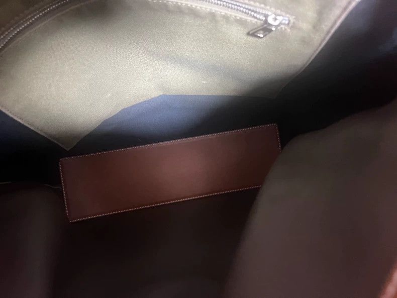 Loewe loewe Suede-panelled canvas tote bag 2503-Nextarrow Size ONE SIZE - 3 Thumbnail