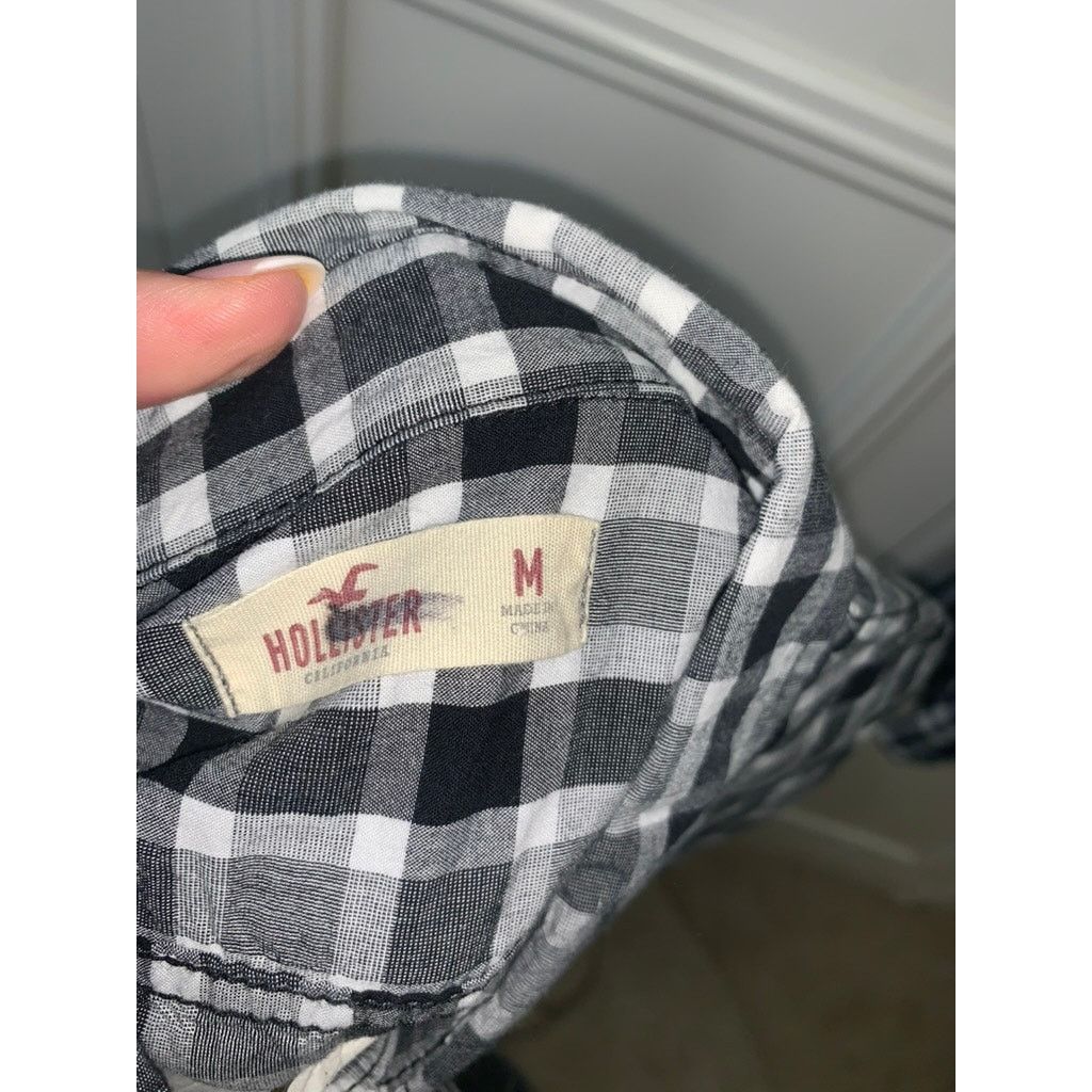 Hollister Set of 2 Hollister Men's Plaid Long Sleeve Button-Down Shirt Size US M / EU 48-50 / 2 - 2 Thumbnail