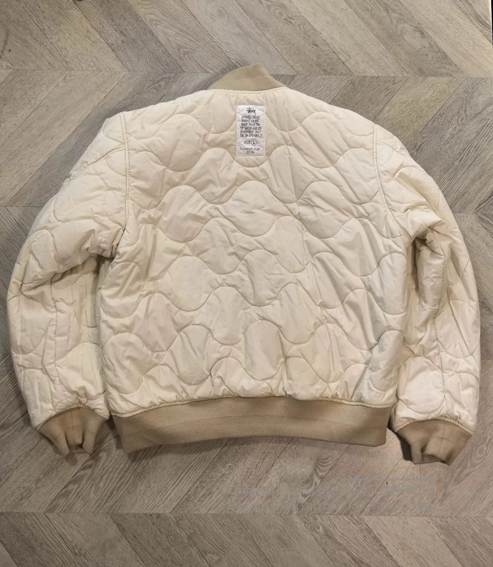 Stussy stussy waxed bomber jacket reversible autumn 2024. Size US L / EU 52-54 / 3 - 4 Thumbnail