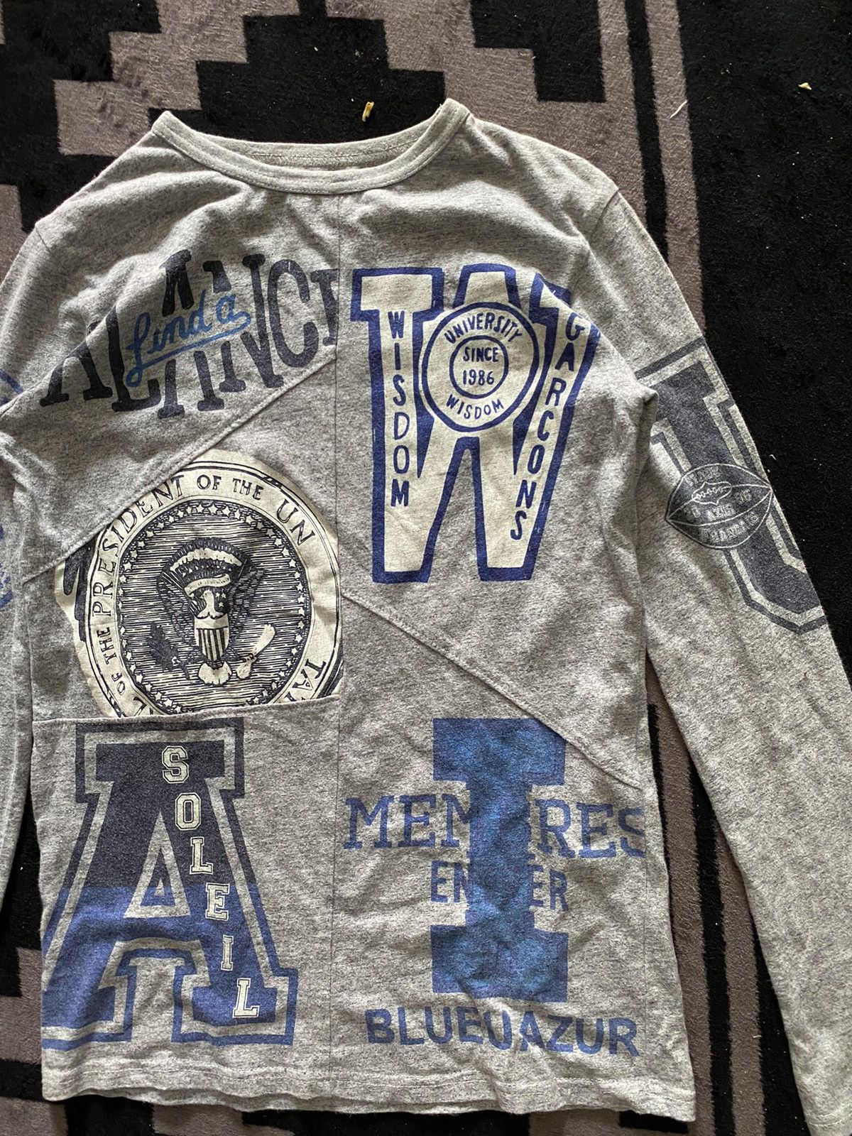 Japanese Brand × Le Grande Bleu (L.G.B.) × Vintage Bleu azur jour de mer longsleeve tshirt Size US M / EU 48-50 / 2 - 3 Thumbnail