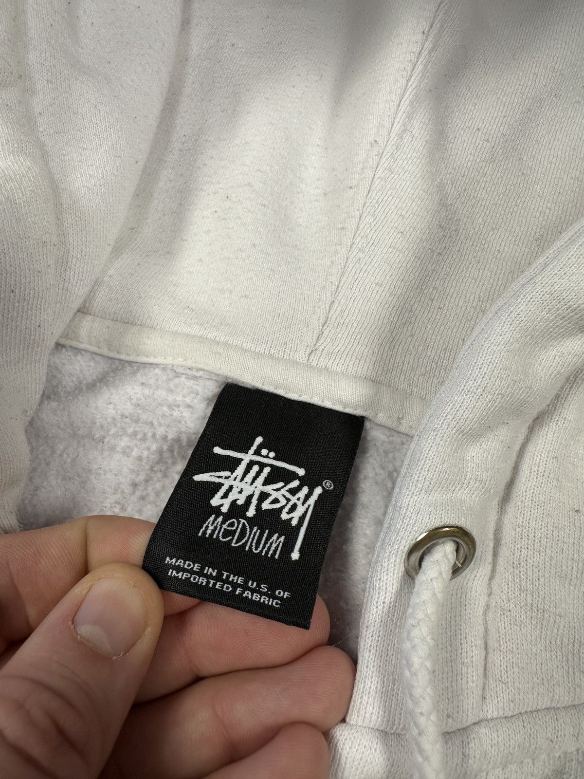 Stussy Vintage Stussy Zip Hoodie Back Logo Streetwear Rare Casual S Size US S / EU 44-46 / 1 - 4 Thumbnail