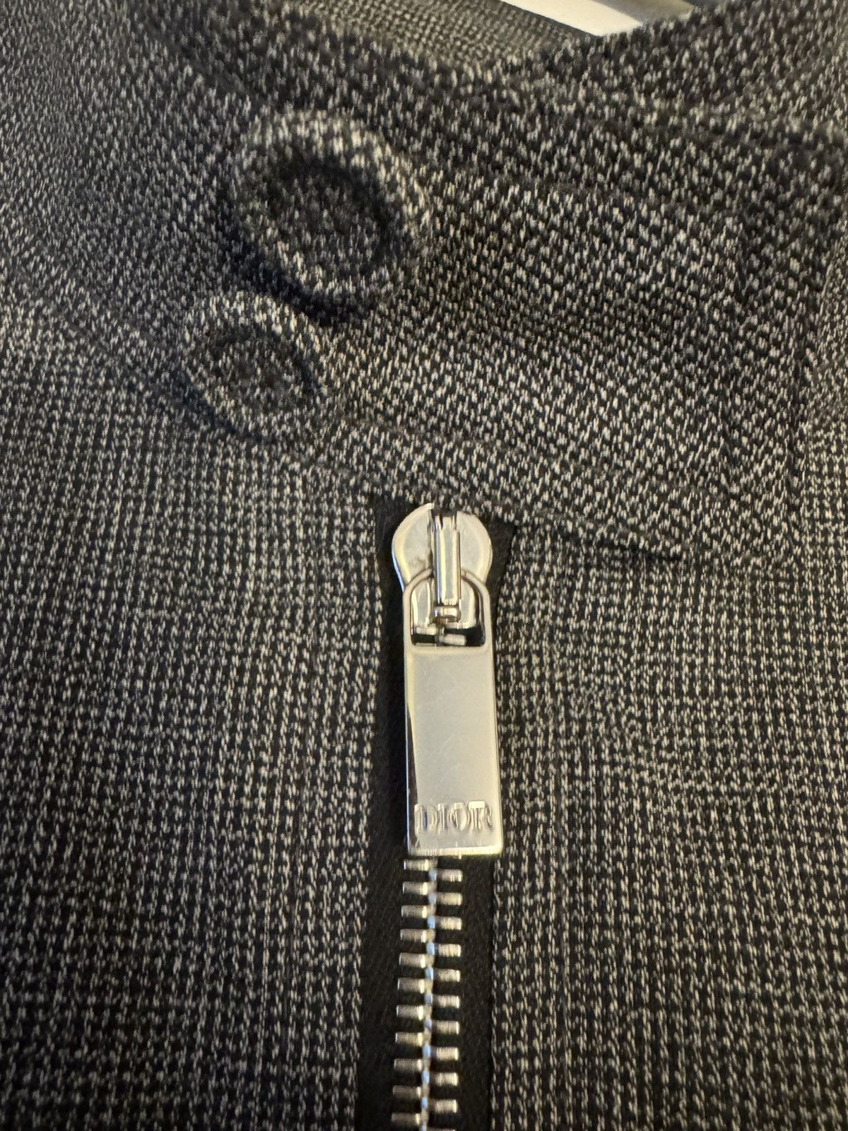 Dior Authentic Dior zip-up jacket in 100% virgin wool Size US M / EU 48-50 / 2 - 7 Thumbnail