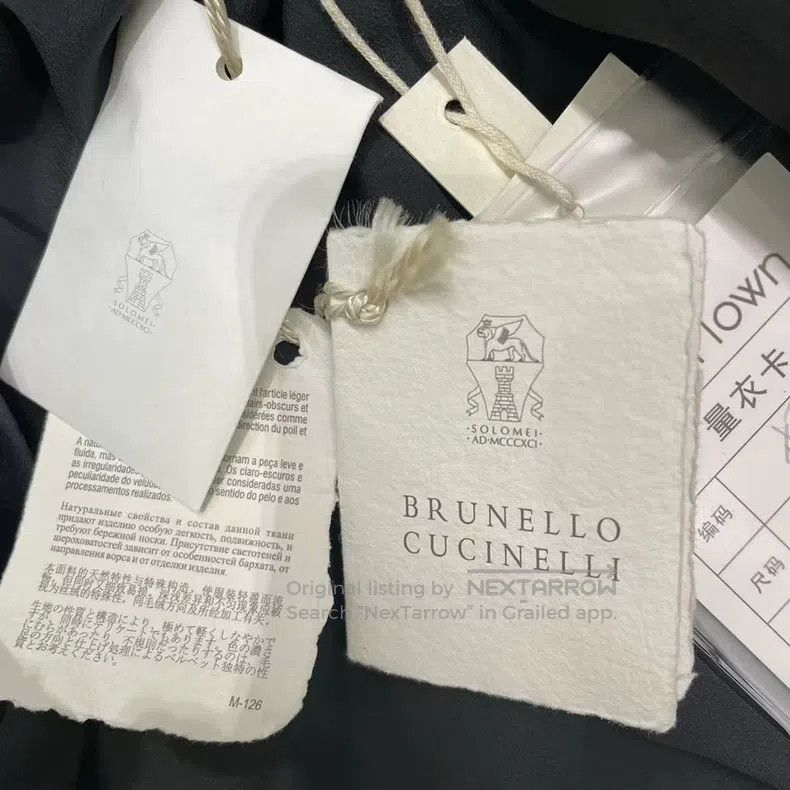 Brunello Cucinelli Brunello Cucinelli Velvet Suit Jacket Size S / US 4 / IT 40 - 5 Thumbnail