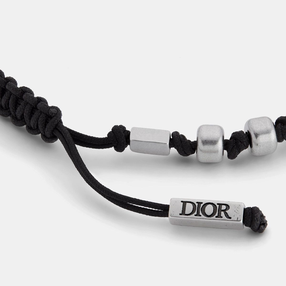 Dior o1w1db11024 Bracelets in Silver & Black Size ONE SIZE - 4 Thumbnail