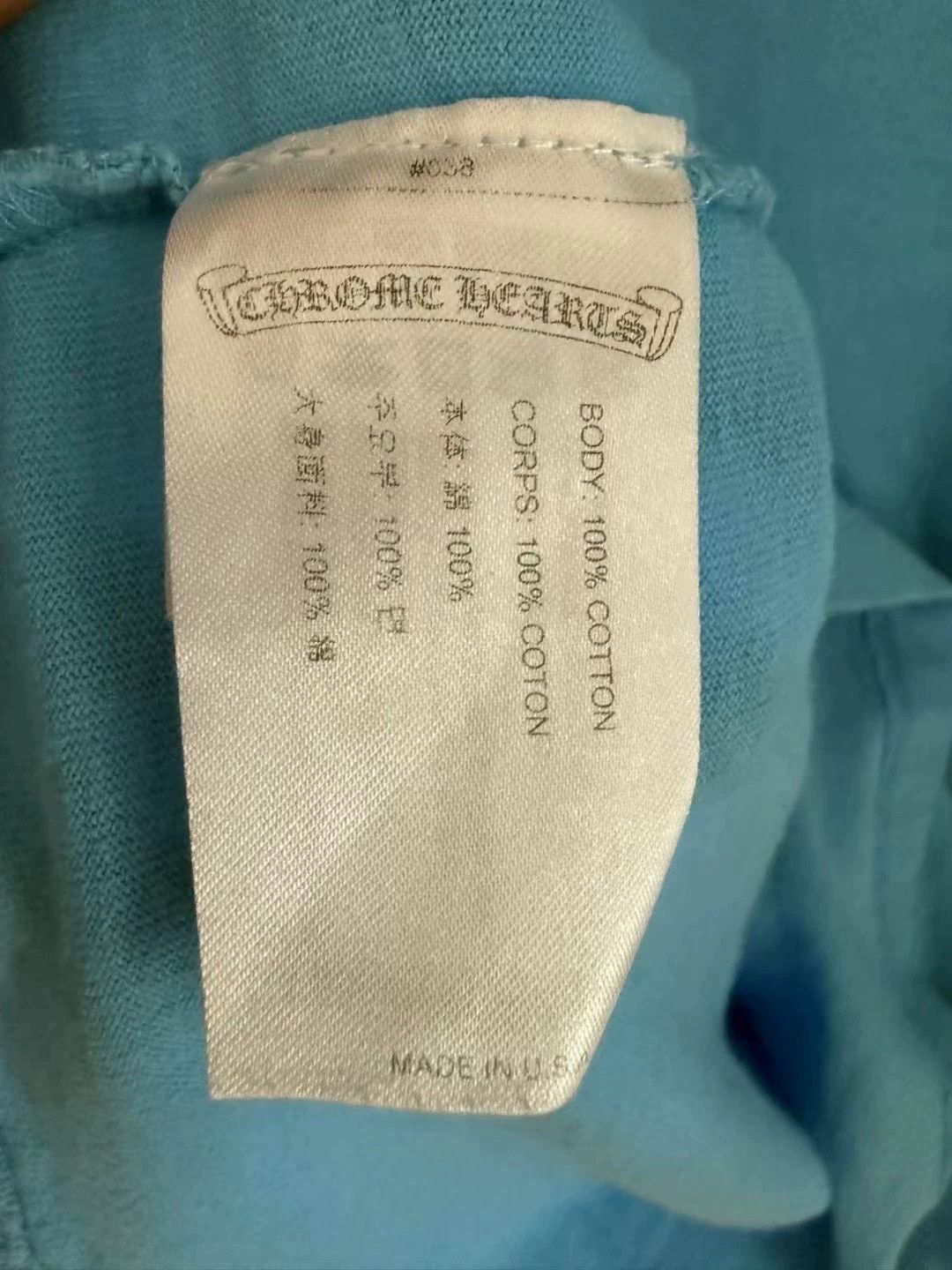Chrome Hearts Chrome Hearts Blue Mattboy Long-Sleeve Sweatshirt Size US L / EU 52-54 / 3 - 4 Thumbnail