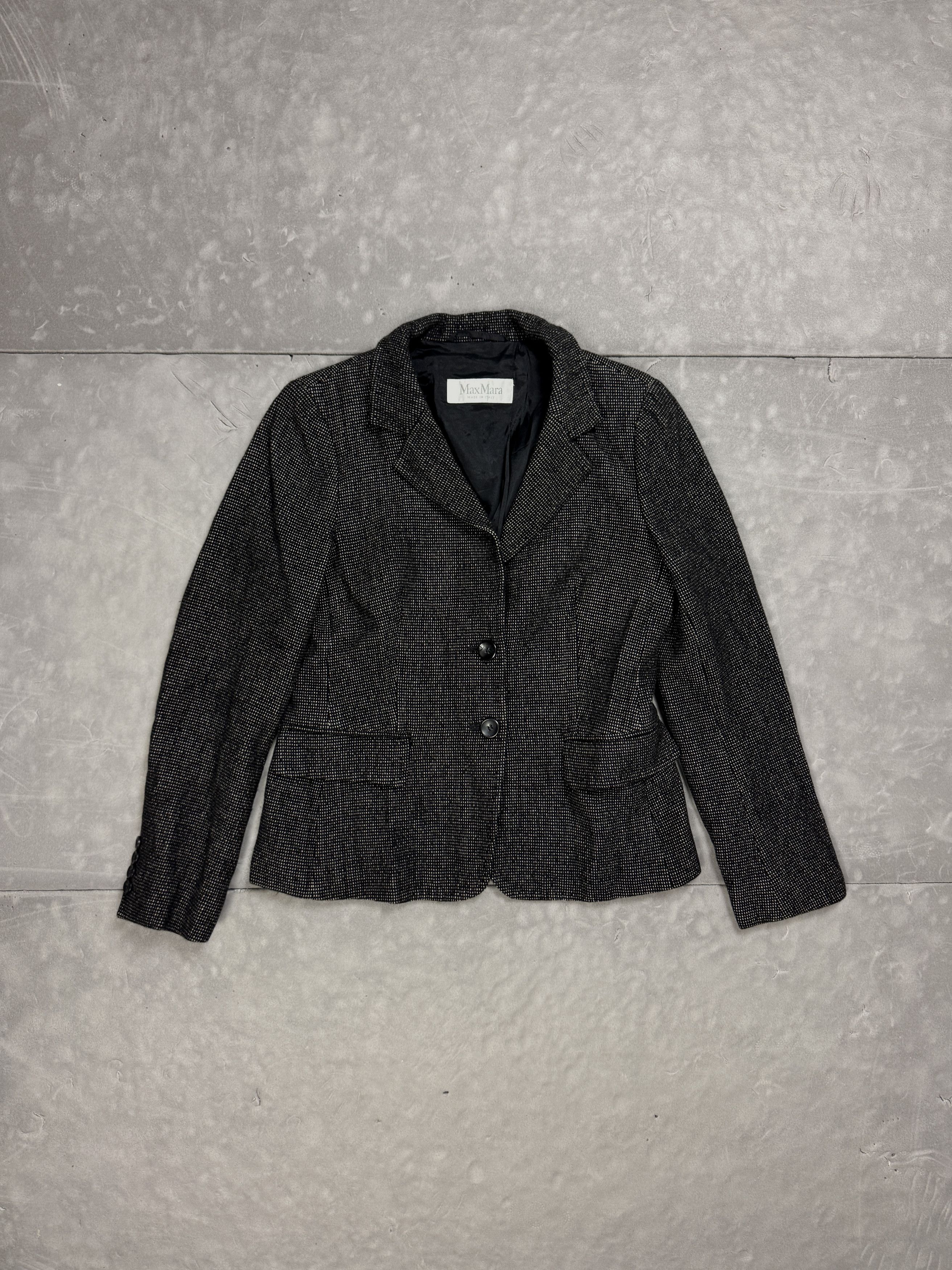 Max Mara Max Mara women’s black blazer/jacket (M/L) formal vintage Size M / US 6-8 / IT 42-44 - 1 Thumbnail