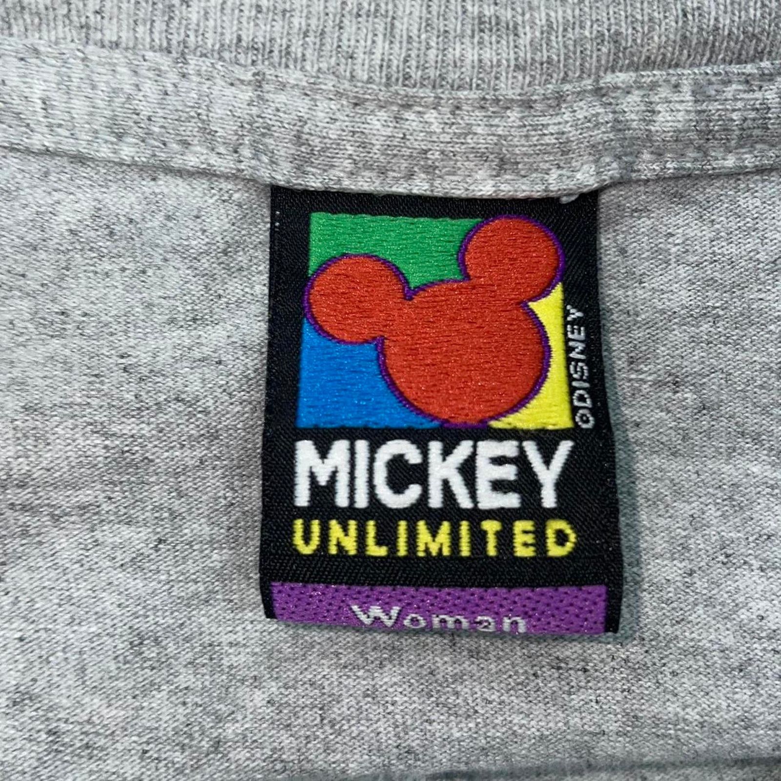 Mickey Unlimited Vintage grey disney mickey mouse t-shirt Size US XXL / EU 58 / 5 - 4 Thumbnail