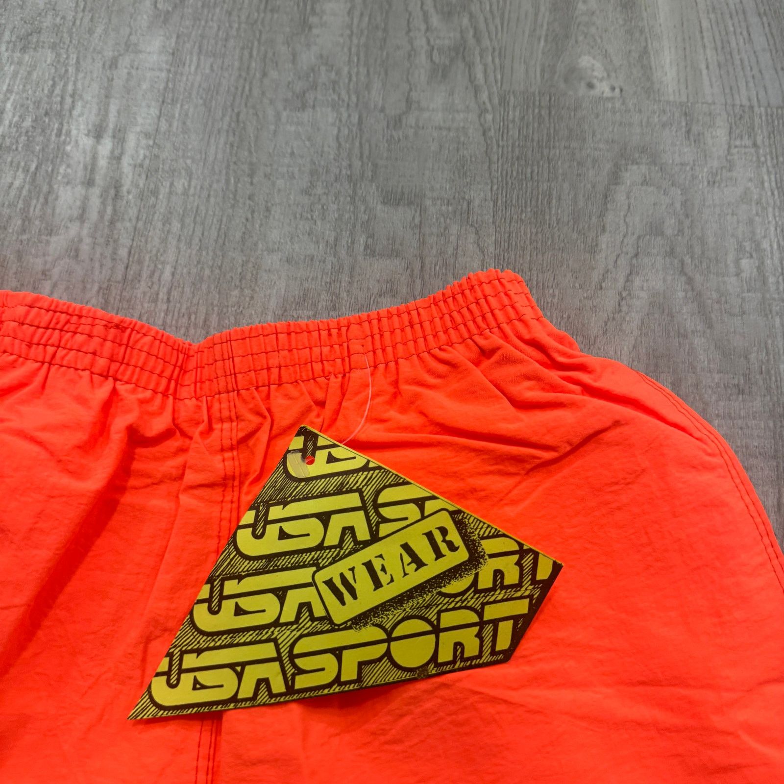 Vintage NEW Vintage USA Sport Surf Shorts Men Small Orange 80s Size US 26 / EU 42 - 3 Thumbnail