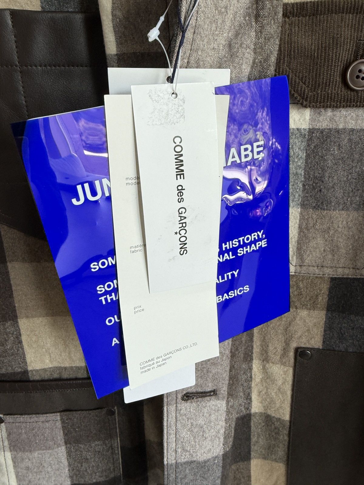 Comme des Garcons CDG Junya watanabe Jacket Size US XL / EU 56 / 4 - 3 Thumbnail