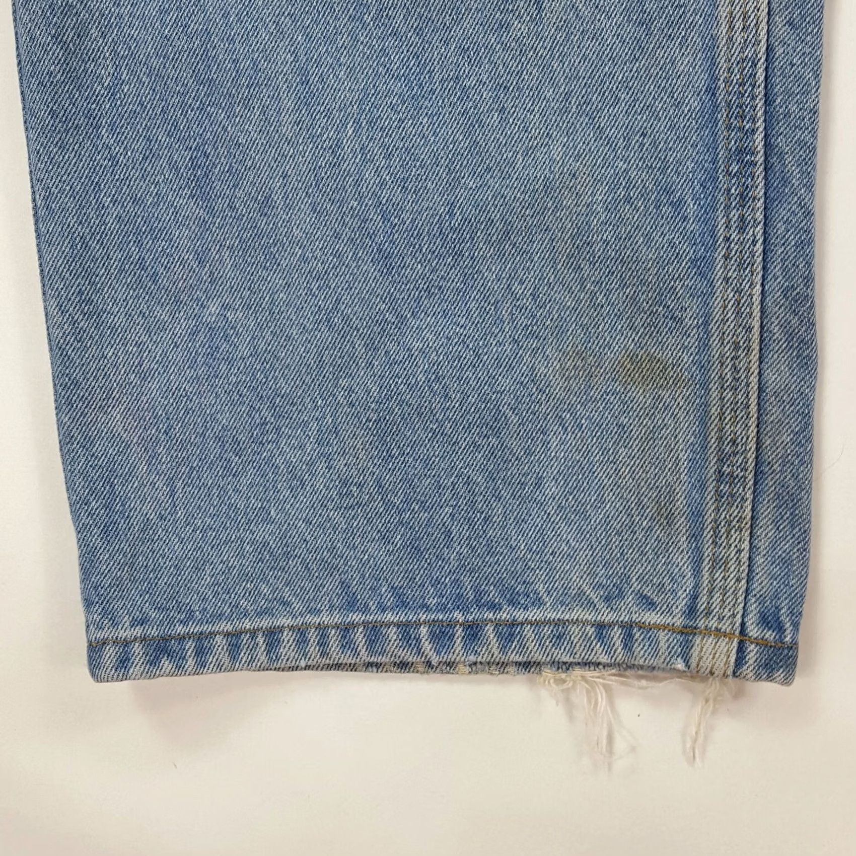 Carhartt Carhartt jeans Denim Work 40x30 Distressed Relaxed Vintage Blue 90s Grunge Retro Mens Jeans Size US 40 / EU 56 - 4 Thumbnail