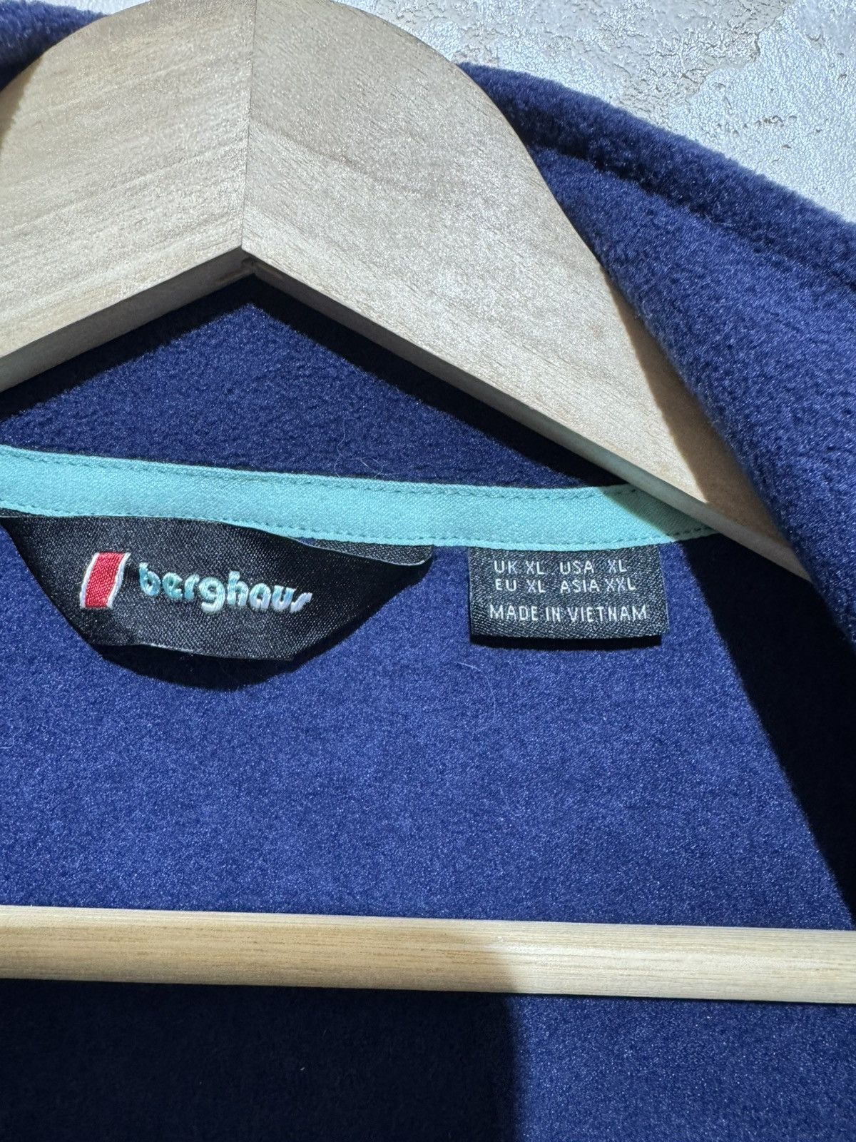 Berghaus × Vintage Berghaus Unisex Prims Printed Trango Half Zip Fleece Size US XL / EU 56 / 4 - 7 Thumbnail