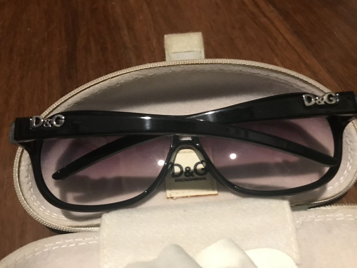 Dolce & Gabbana D&G Black Sunglasses with Case and Napkin Size ONE SIZE - 3 Thumbnail