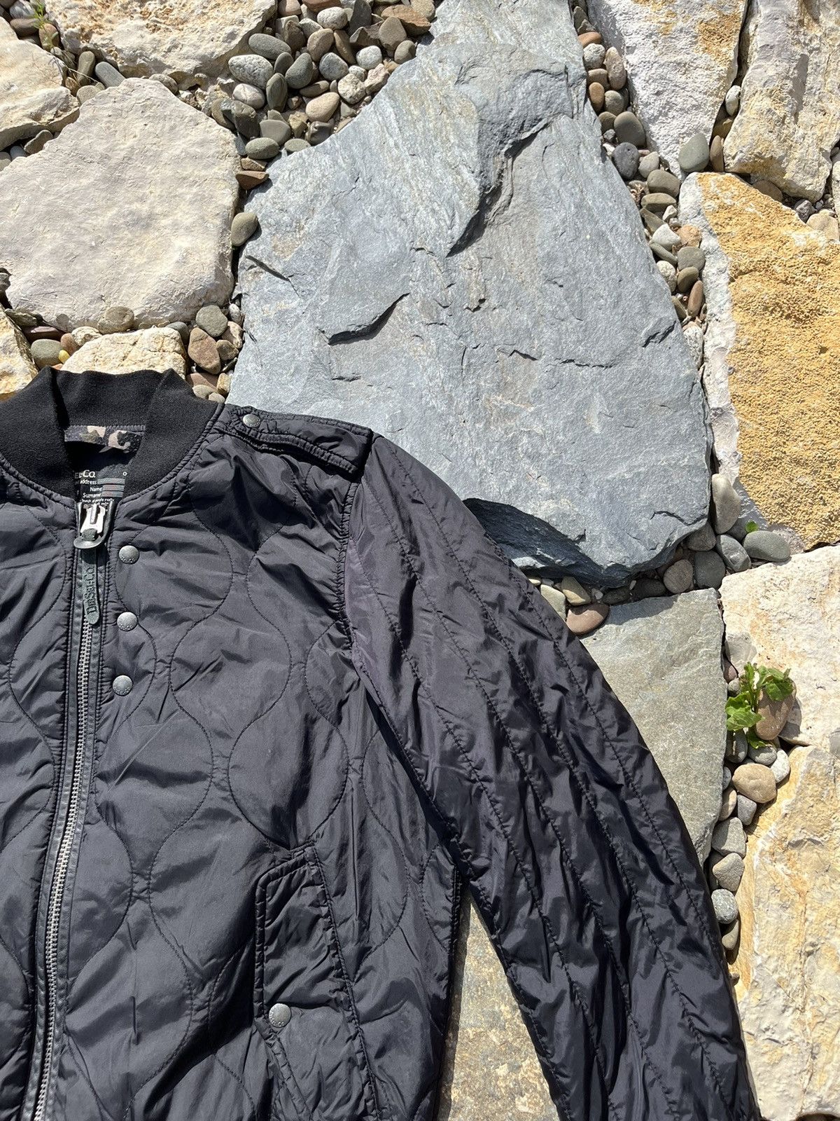 Diesel × Vintage Diesel vintage y2k bomber nylon jacket Avant Garde Size US M / EU 48-50 / 2 - 2 Thumbnail