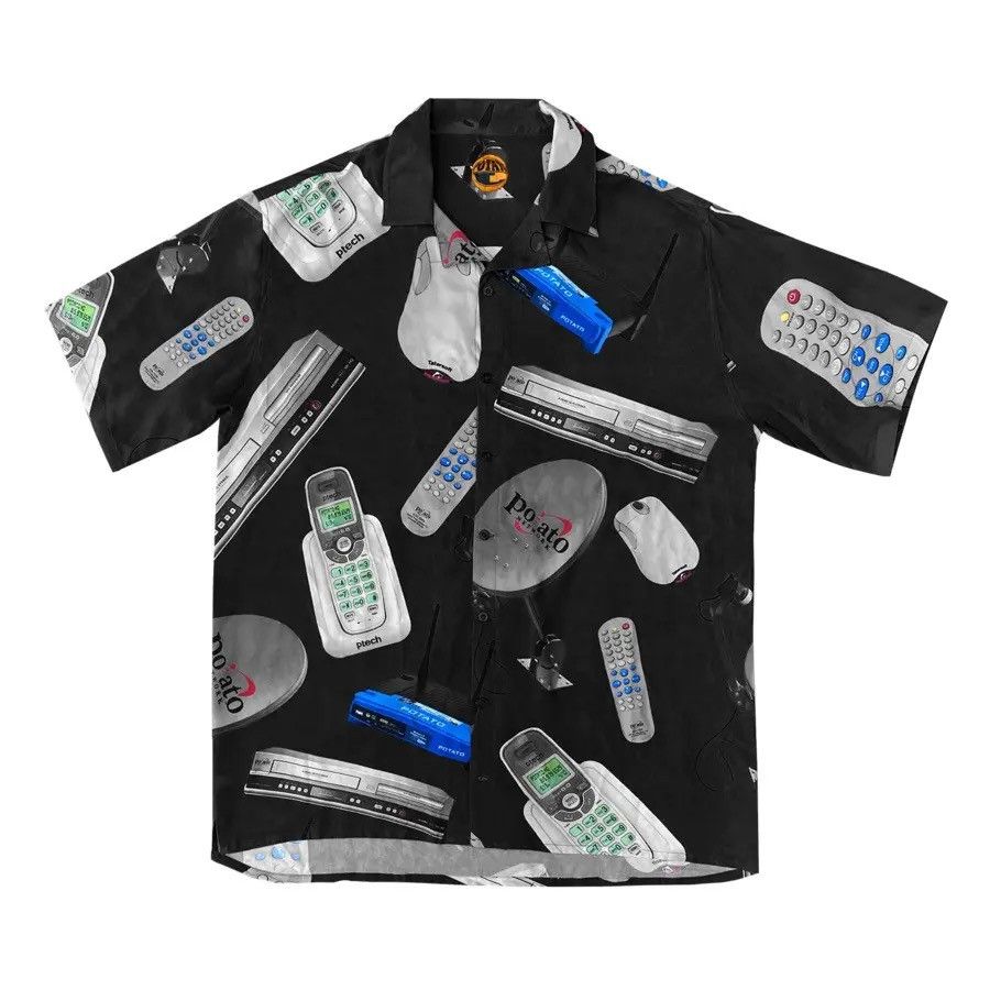 Imran Potato Imran Potato Celly Button Up Black Size US L / EU 52-54 / 3 - 1 Thumbnail