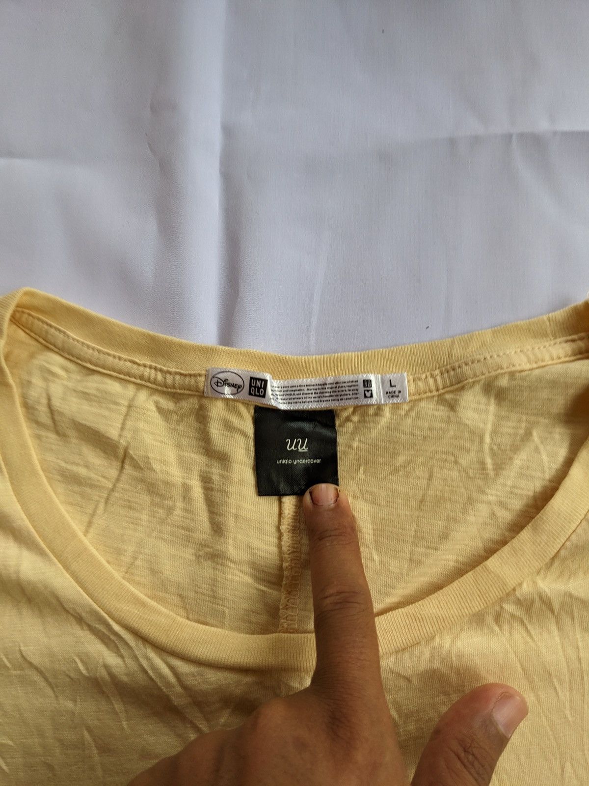 Undercover × Uniqlo Uniqlo Undercover mickey Anarchy tee Size US L / EU 52-54 / 3 - 2 Thumbnail