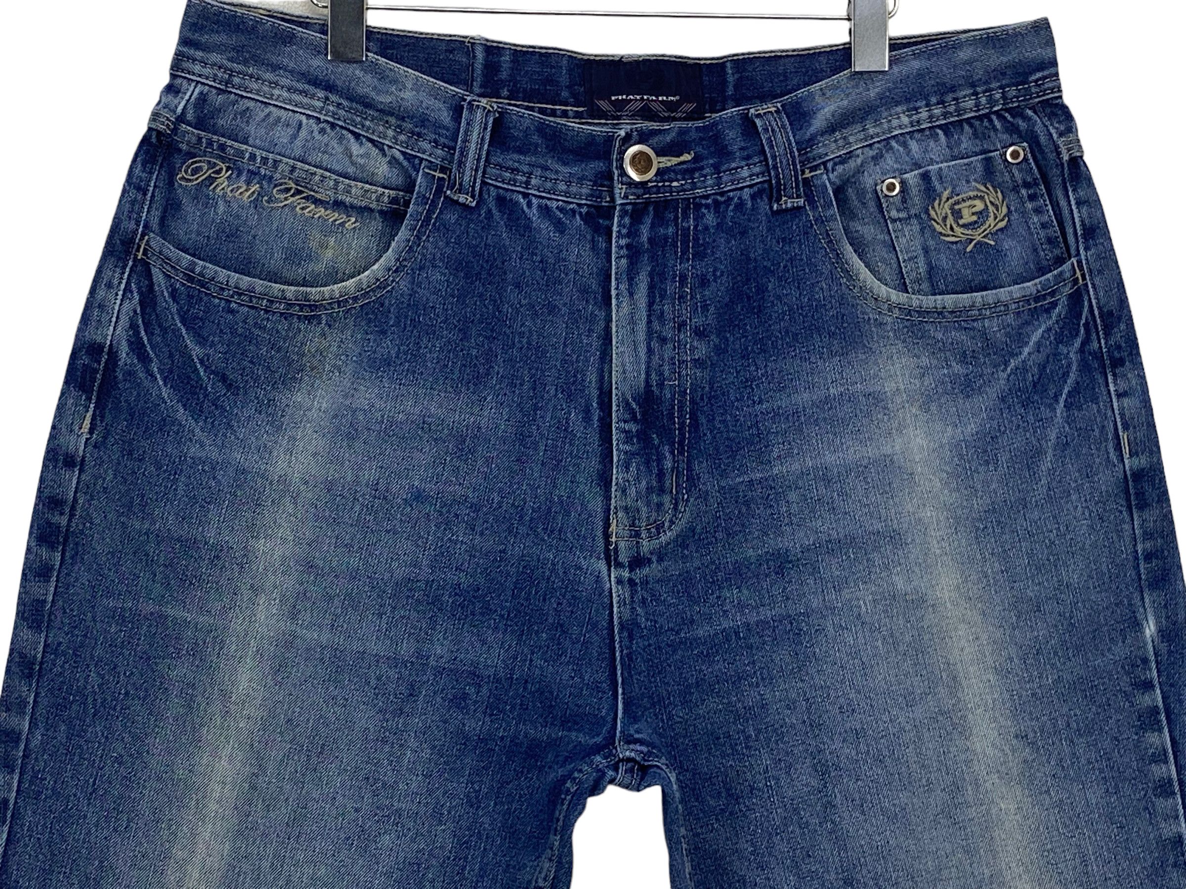 Phat Farm Phat Farm Baggy Jeans Hip Hop Skateboards Jeans Pants Size US 38 / EU 54 - 3 Thumbnail