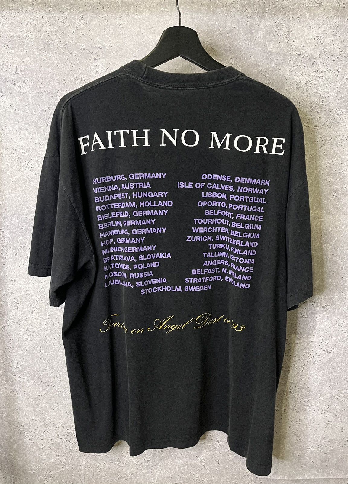 Band Tees × Vintage FAITH NO MORE Angel Dust 93 Size US XL / EU 56 / 4 - 2 Thumbnail