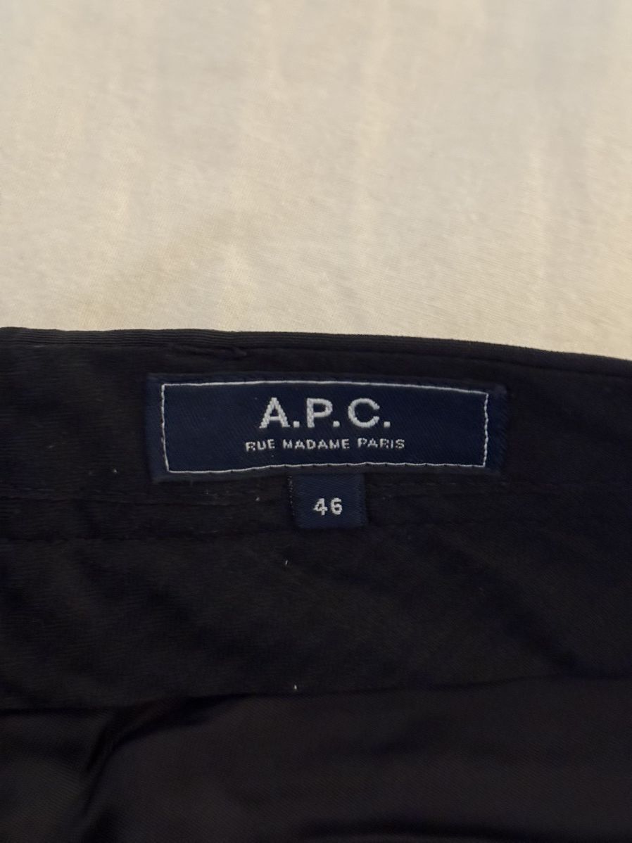 A.P.C. APC black trousers Size US 30 / EU 46 - 6 Thumbnail