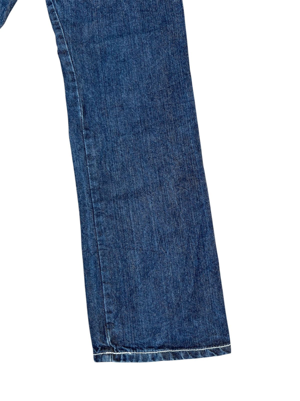Japanese Brand 🔥VERY RARE🔥BACK RUSH Punk Triple Waist Denim Size US 28 / EU 44 - 9 Thumbnail