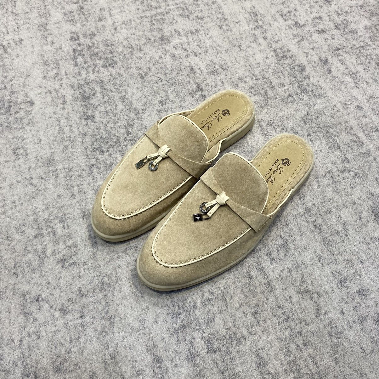 LORO PIANA Charms Walk Babouche Loafers FAL5900_D0EE