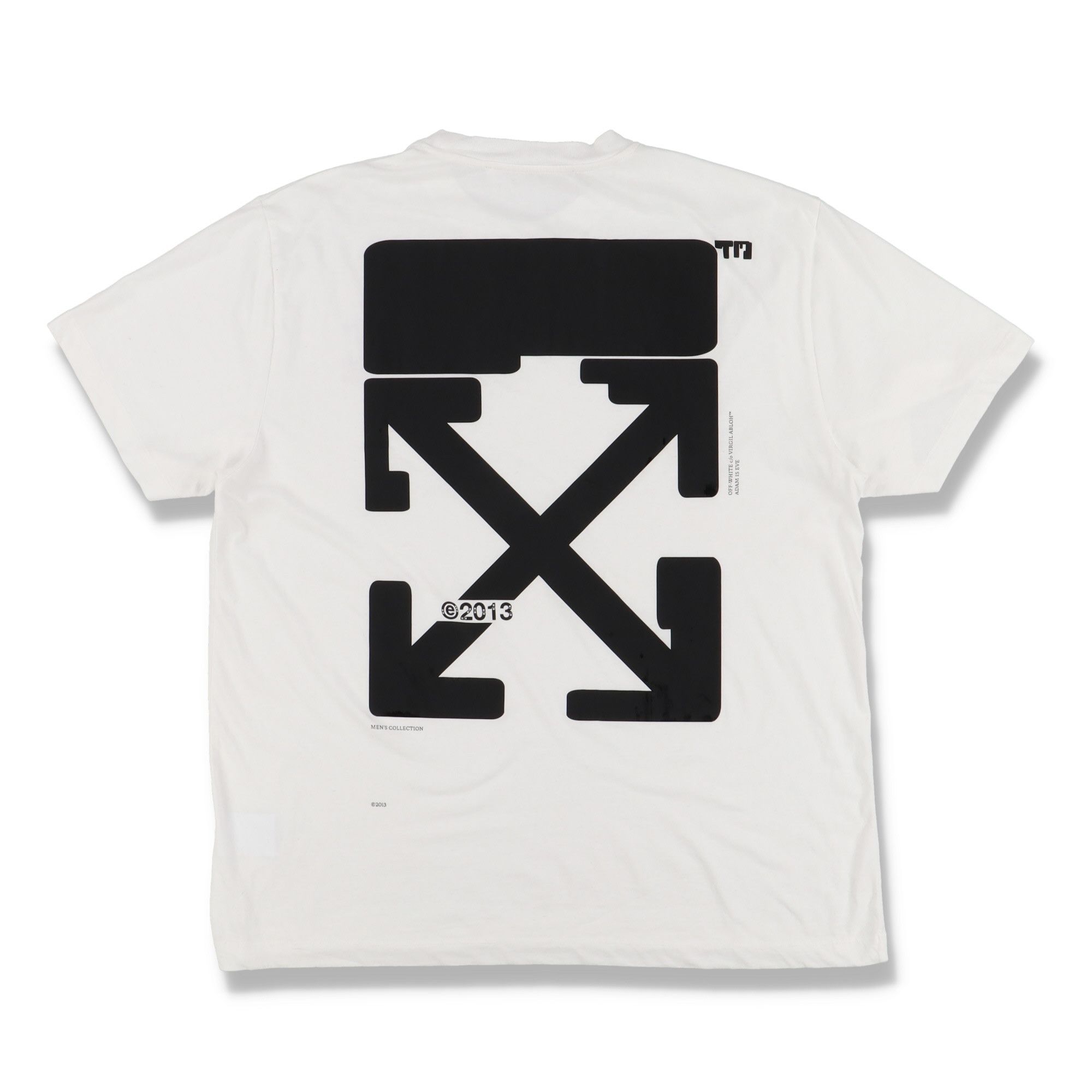 Off-White White Tech Marker Arrows Oversized T-Shirt Size US S / EU 44-46 / 1 - 1 Thumbnail