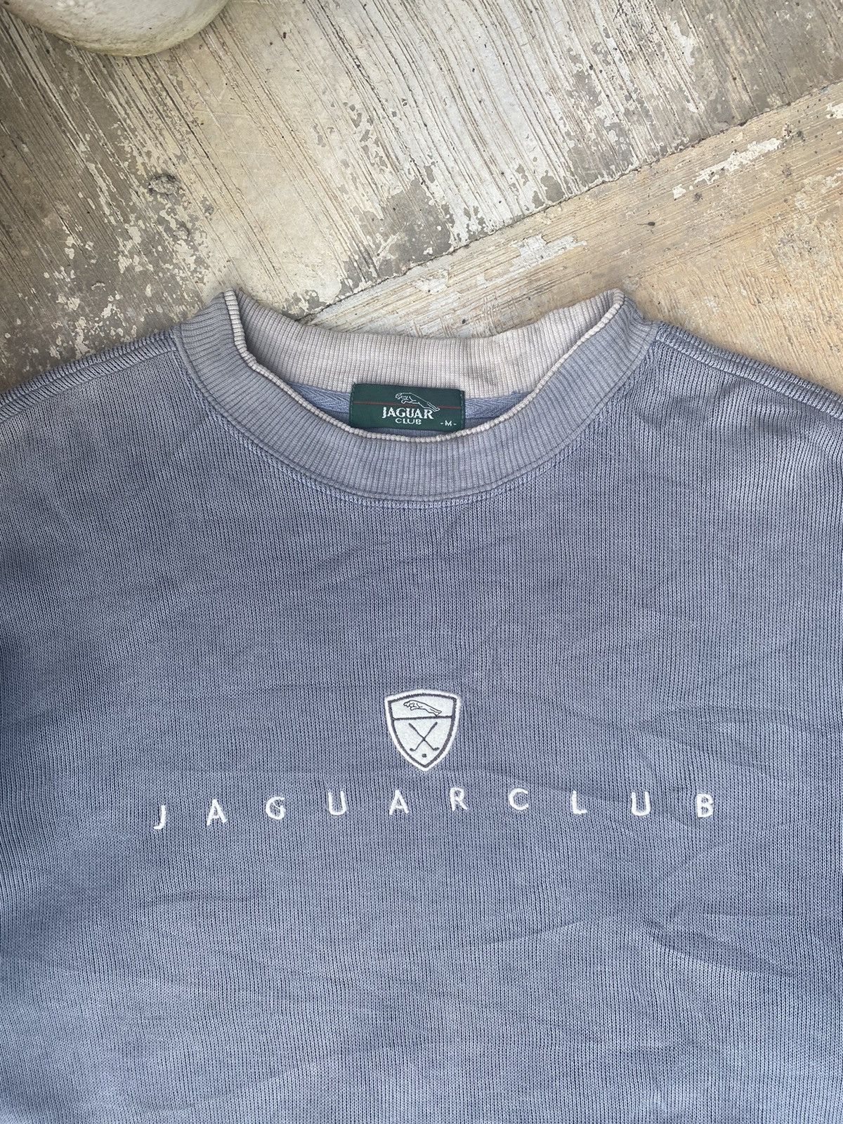 Sports Specialties Vintage Jaguar Club embroidery spellout crewneck Size US M / EU 48-50 / 2 - 3 Thumbnail