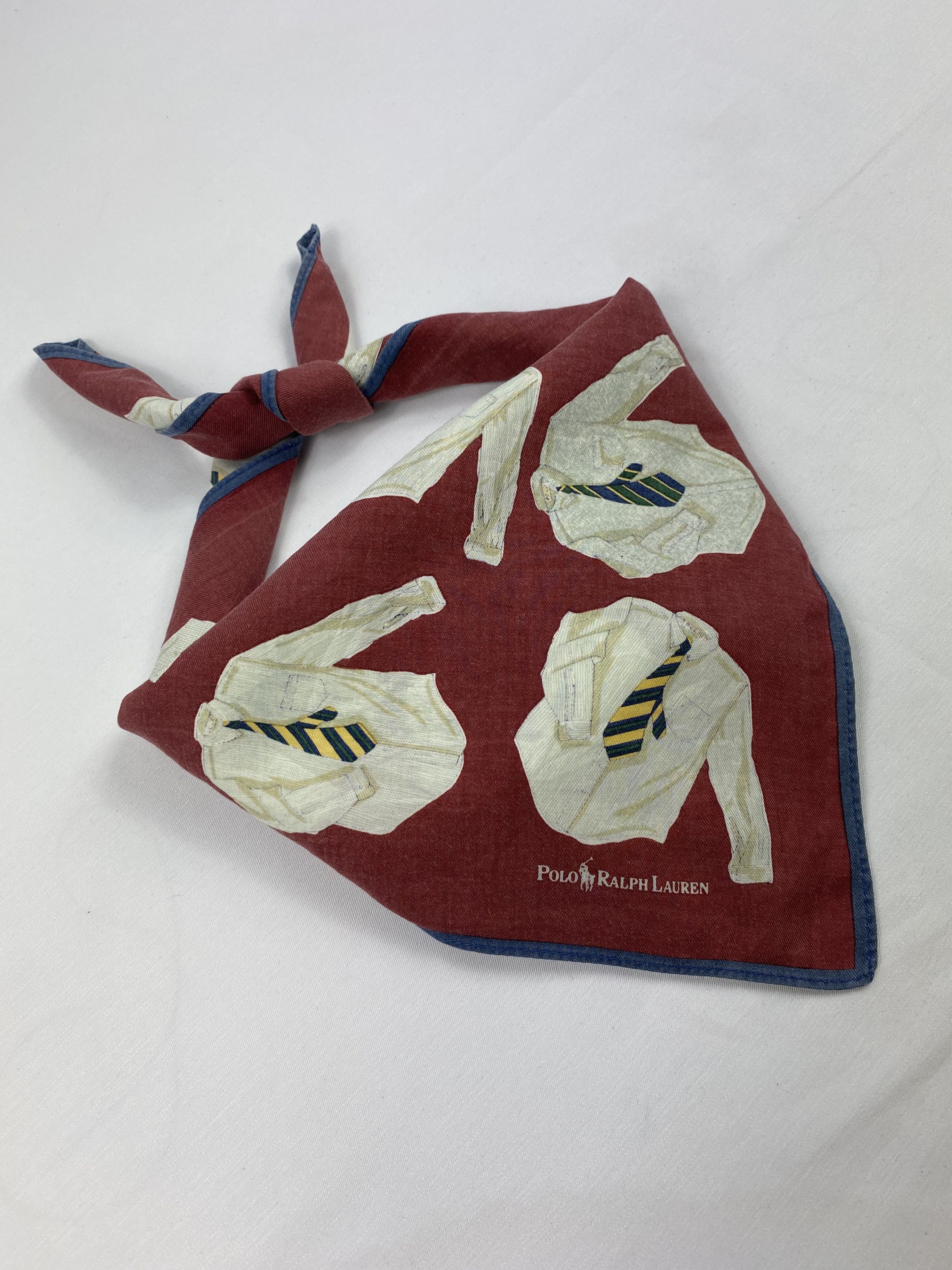 Polo Ralph Lauren × Vintage Polo Ralph Lauren Handkerchief / Bandana / Neckerchief Size ONE SIZE - 2 Thumbnail
