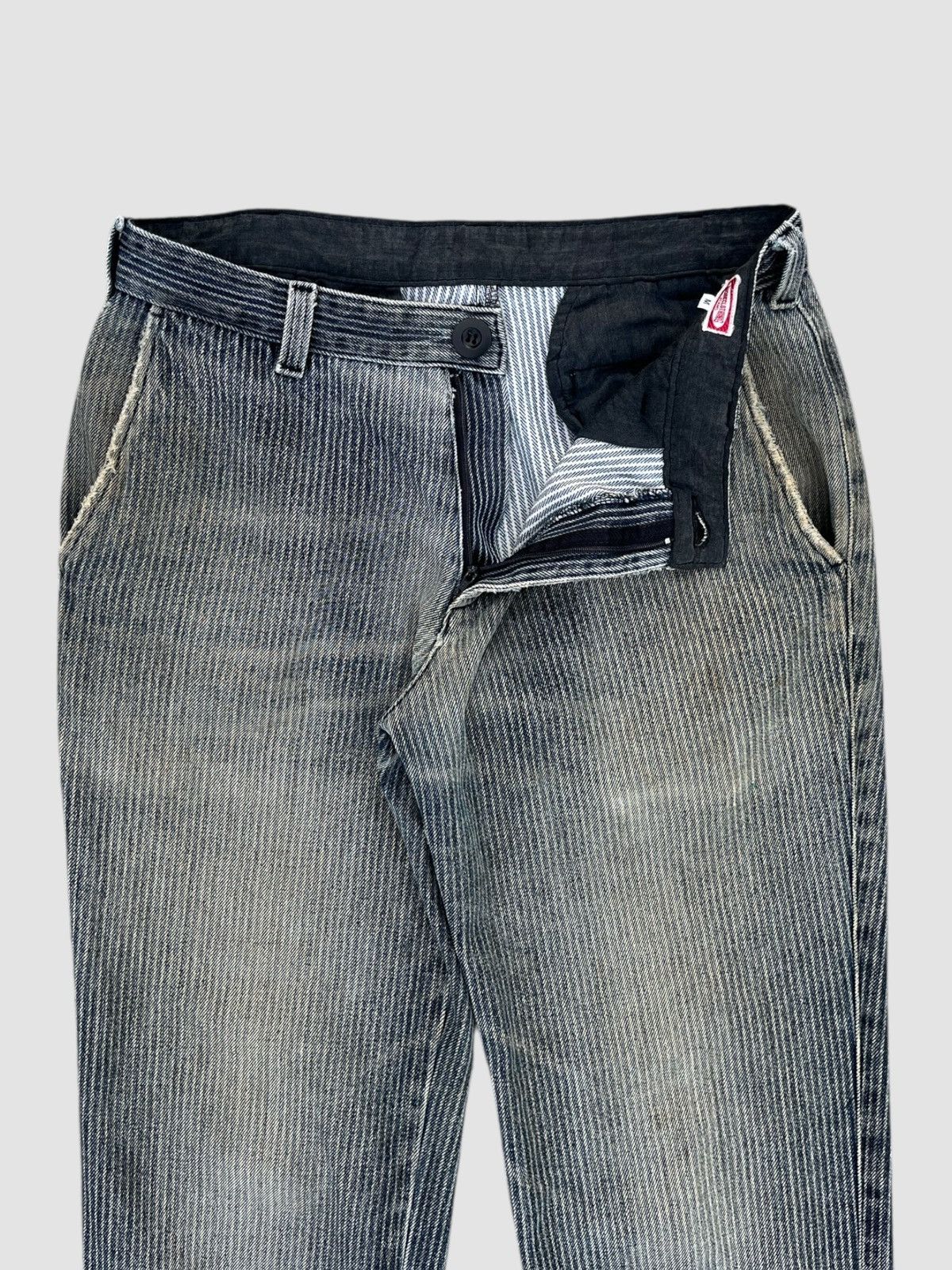 Beams Japan Beams Work Clothing Hickory Jeans Size US 30 / EU 46 - 6 Thumbnail