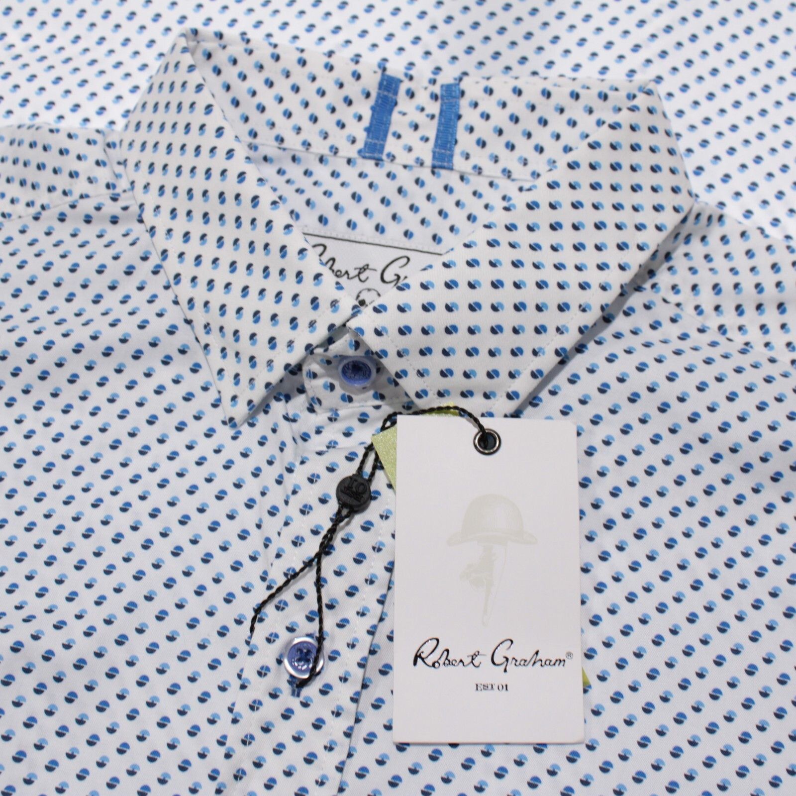 Robert Graham Robert Graham New with tags Shirt Size M US In White Size US M / EU 48-50 / 2 - 1 Thumbnail