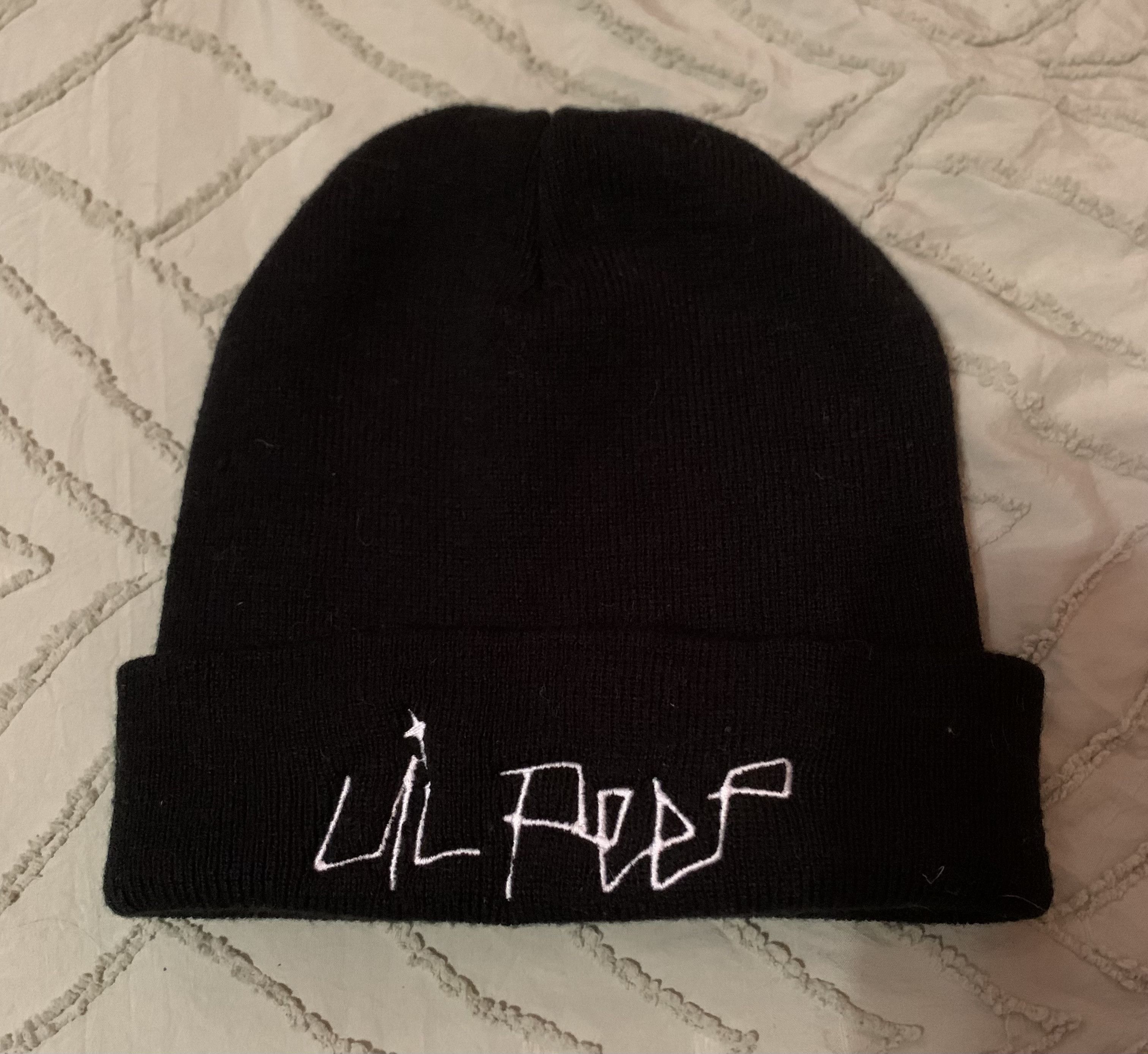 Lil Peep Lil Peep Official Logo Beanie Size ONE SIZE - 1 Thumbnail