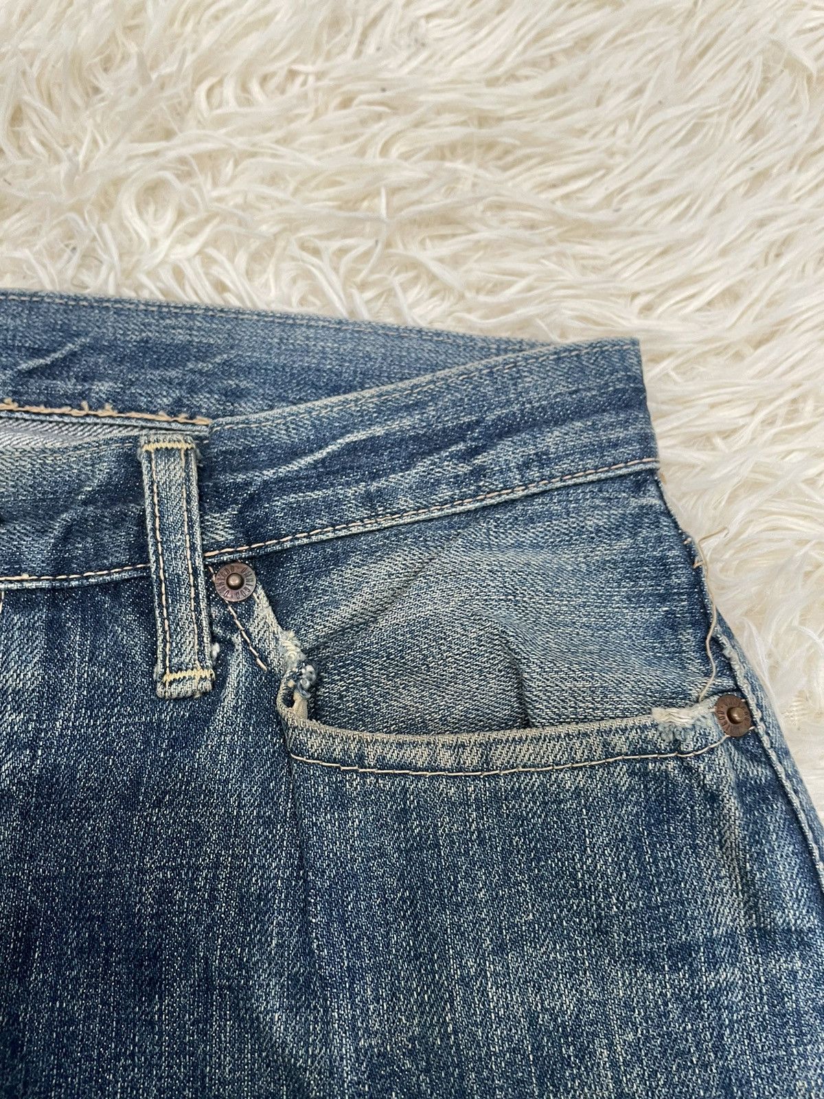 OMNIGOD Bind Offer‼️Vintage Omnigod Selvedge Rusty Denim (24-093) Size US 31 - 6 Thumbnail