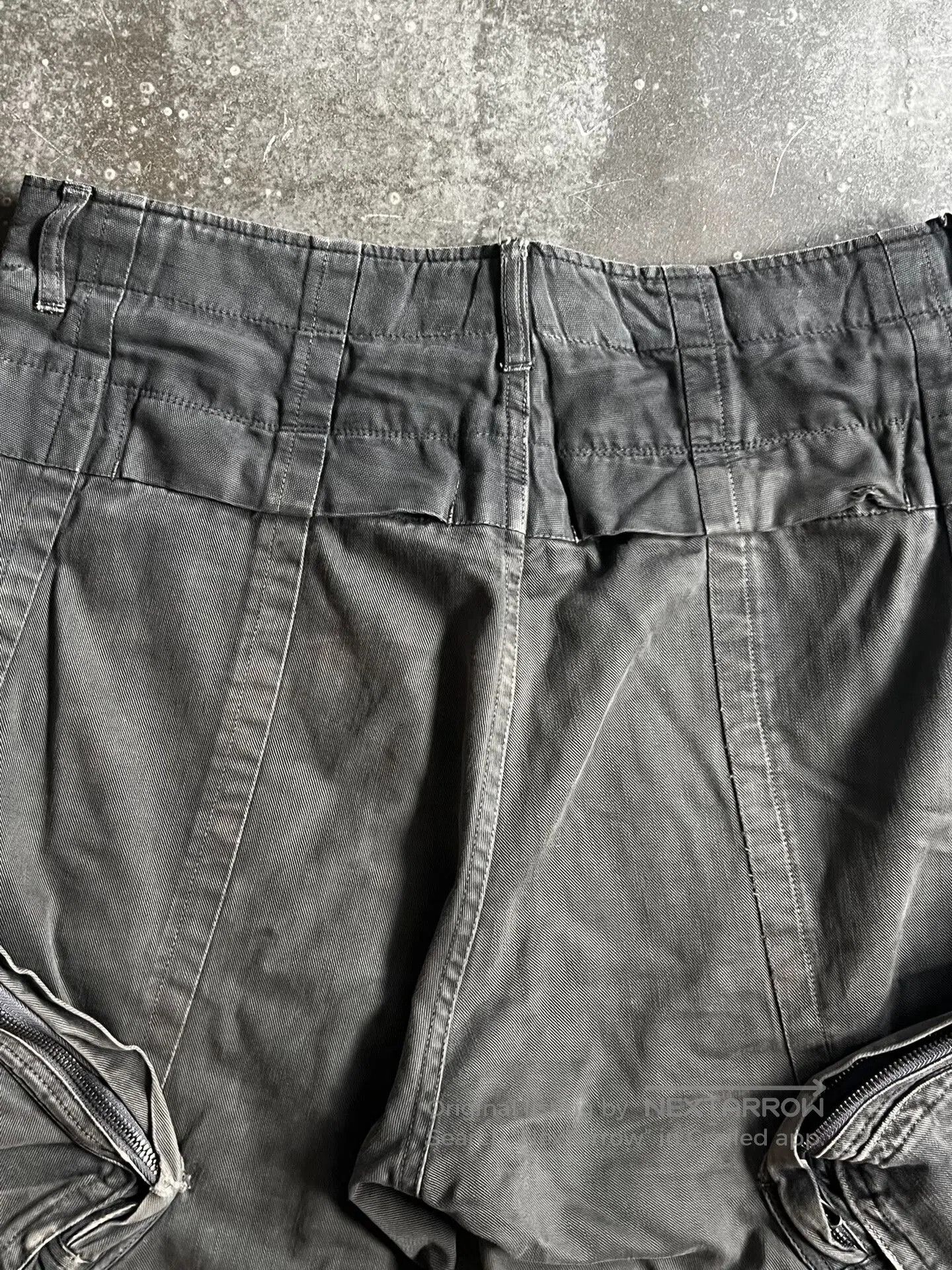 Julius distressed gray tactical cargo pants. Size US 34 / EU 50 - 7 Thumbnail