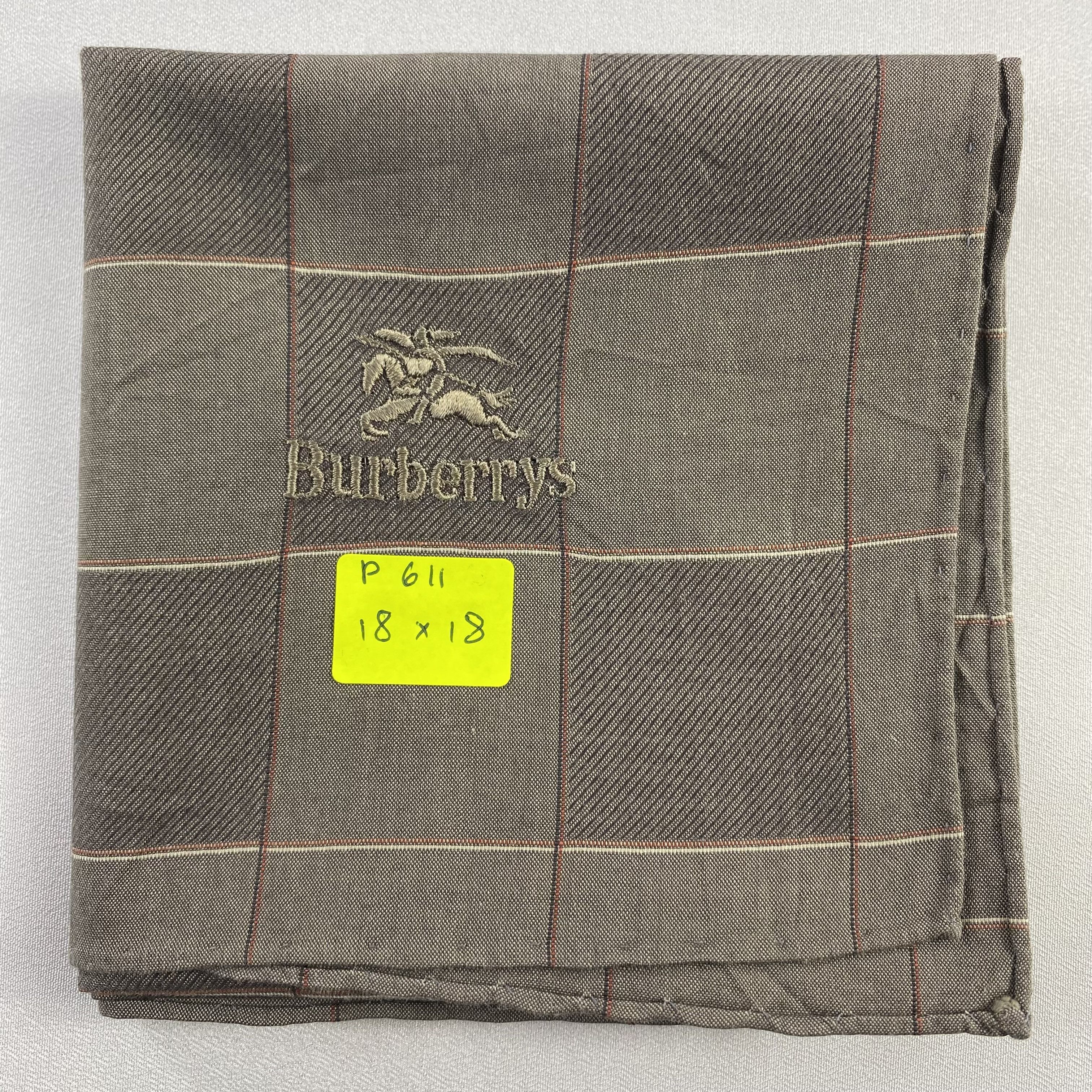 Burberry × Vintage Burberry Handkerchief / Neckerchief / Bandana-P611 Size ONE SIZE - 5 Thumbnail