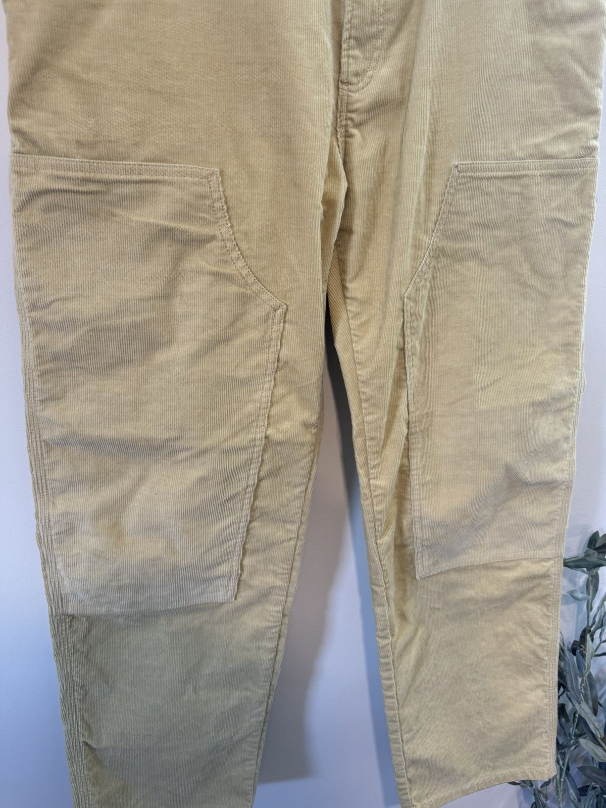 Aime Leon Dore Aime Leon Dore Carpenter Pants in Cream Micro Cord Sz Large Size US 35 - 2 Thumbnail