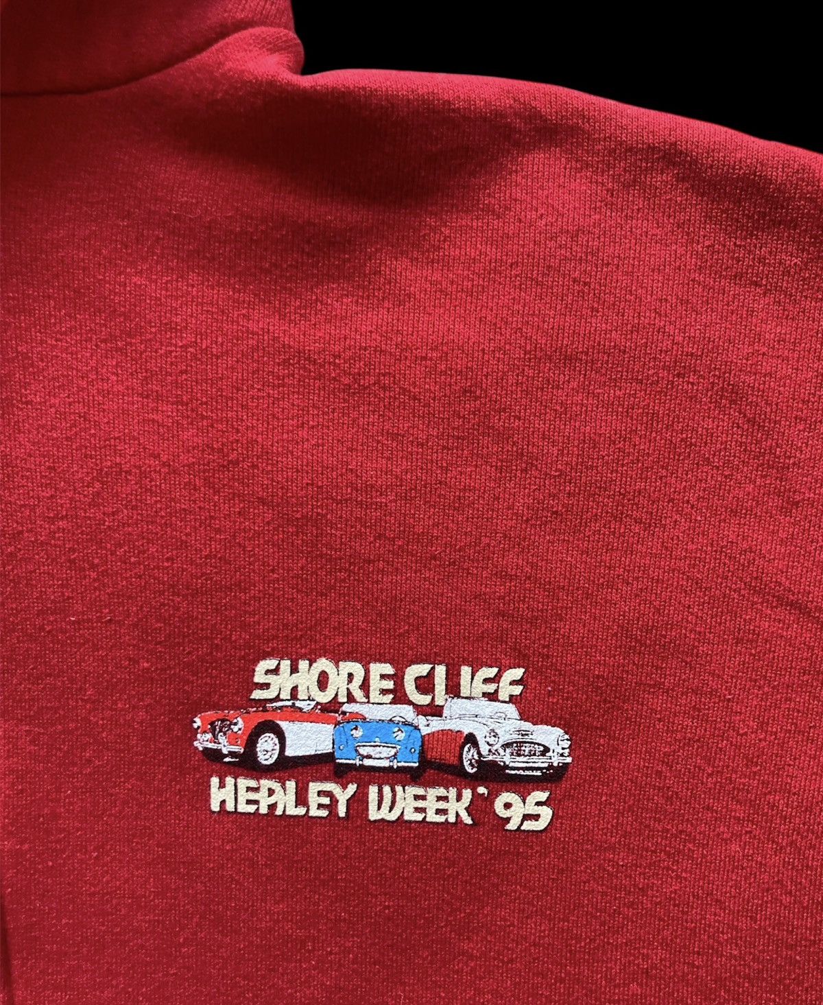 Chevrolet Vintage 1995 Zip Up Hoodie Shore Cliff Car Show Sweatshirt Size US L / EU 52-54 / 3 - 5 Thumbnail