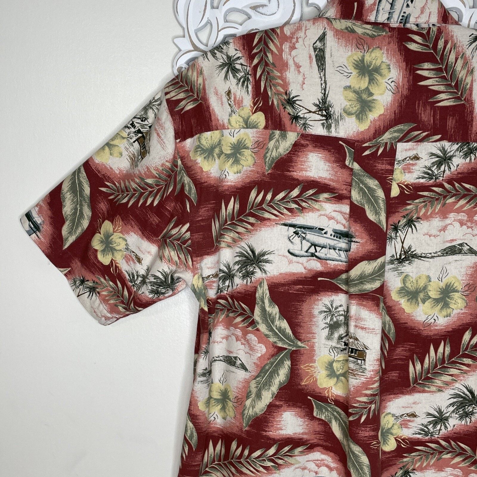 Other SUMMA Men's M Button Up Hawaiian Shirt Silk Cotton Blend Size US M / EU 48-50 / 2 - 11 Thumbnail