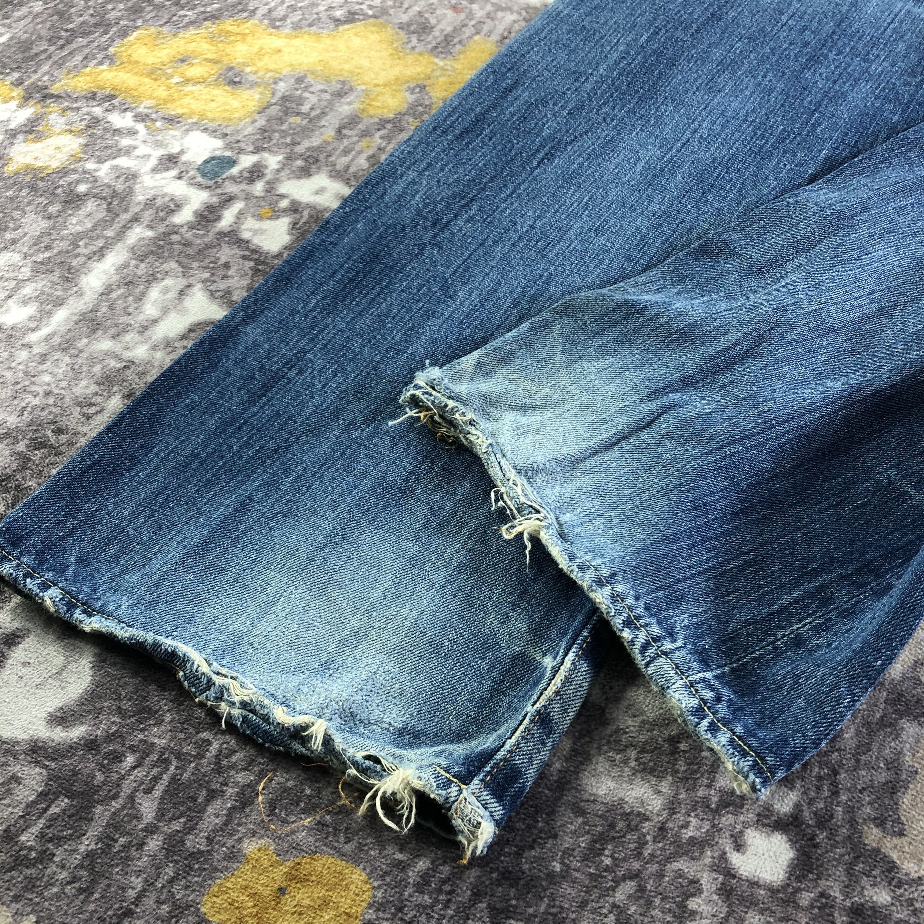 Edwin Vintage Blue Wash Edwin 505 Selvedge Jeans-JM3632 Size US 32 / EU 48 - 4 Thumbnail