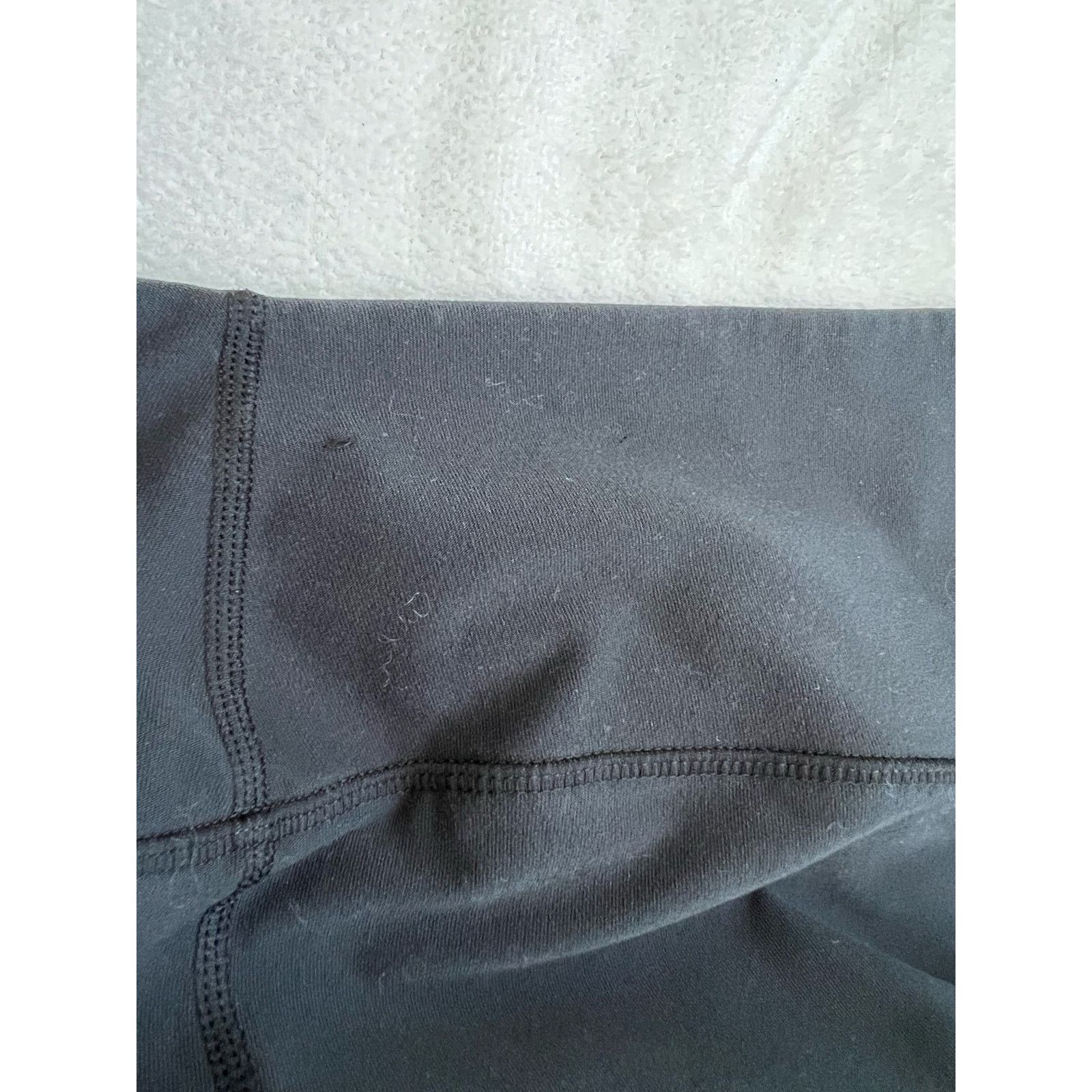 Nike Nike Dri-Fit Classic Black Mid-Rise Leggings Large Size 32" / US 10 / IT 46 - 8 Thumbnail