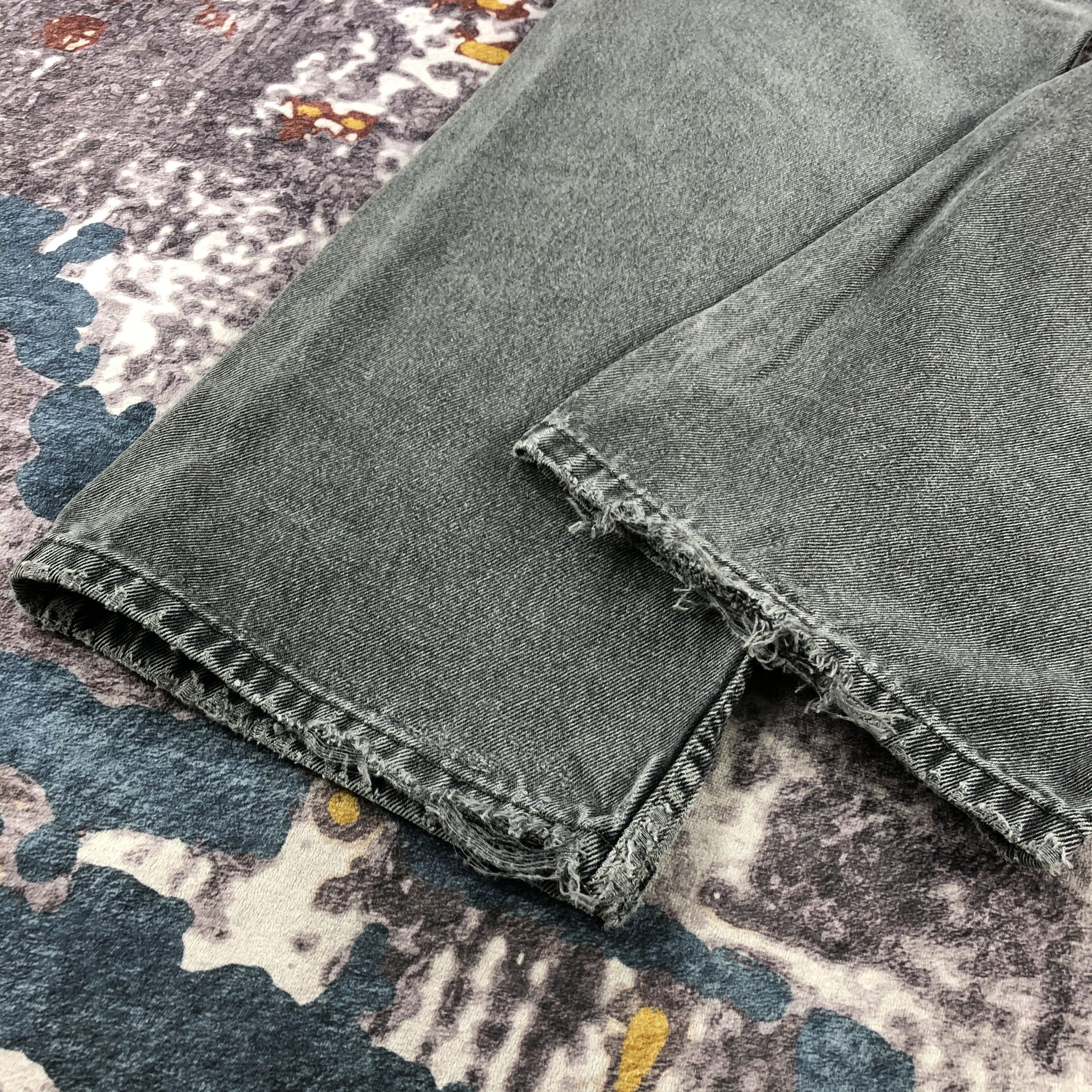 Levi's × Vintage Vintage Levis 505 Faded Black Jeans-JM2679 Size US 36 / EU 52 - 4 Thumbnail