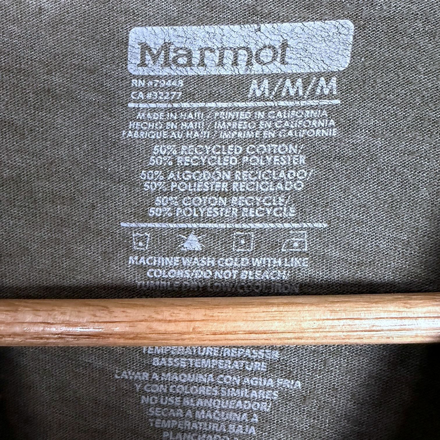 Marmot Marmot Mountain Stream Green Graphic T-Shirt - Men's M Size US M / EU 48-50 / 2 - 3 Thumbnail