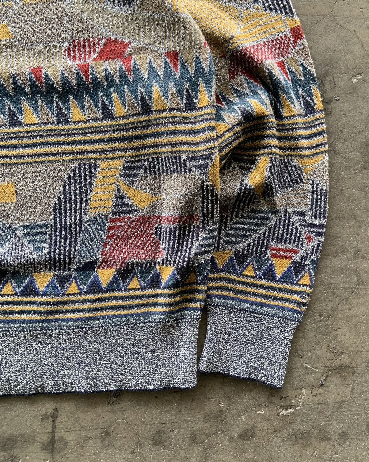 Japanese Brand Vintage Black Missoni Sport Knitwear Size US L / EU 52-54 / 3 - 2 Thumbnail