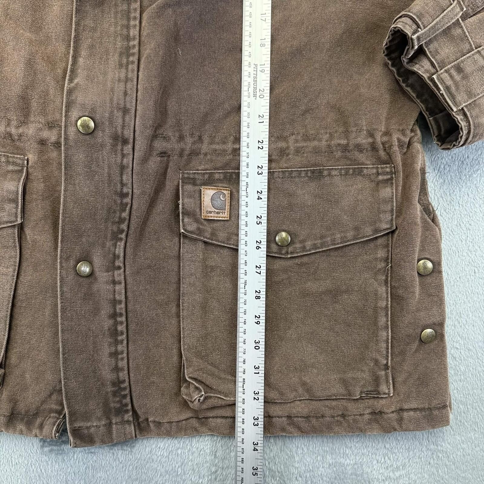 Carhartt Carhartt Vintage Sandstone Duck Barn Coat Jacket Size ONE SIZE - 6 Thumbnail