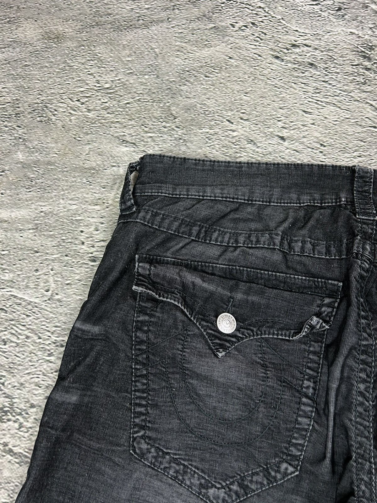 True Religion True Religion jeans black vintage cords corduroy pants Ricky Size US 36 / EU 52 - 3 Thumbnail