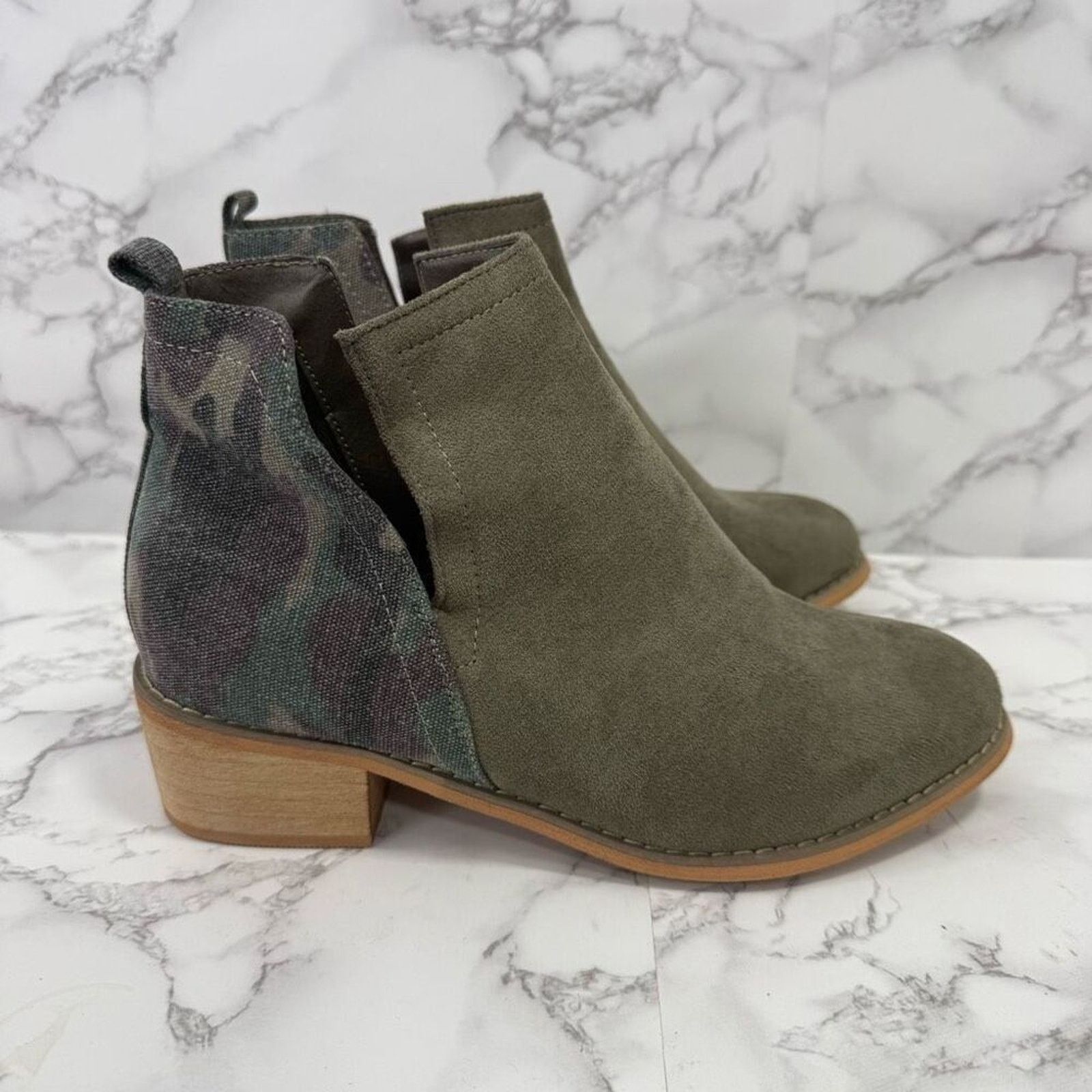 Other Lily’s Women’s Boots sz 8 Ankle Camo Canvas NEW #25-A Size US 8 / IT 38 - 7 Thumbnail