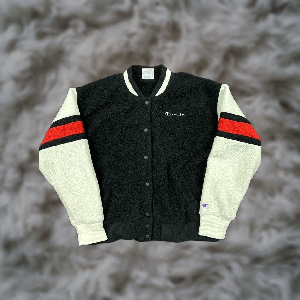 Champion Champion Women's Bomber Jacket Black Large Size L / US 10 / IT 46 - 1 Thumbnail