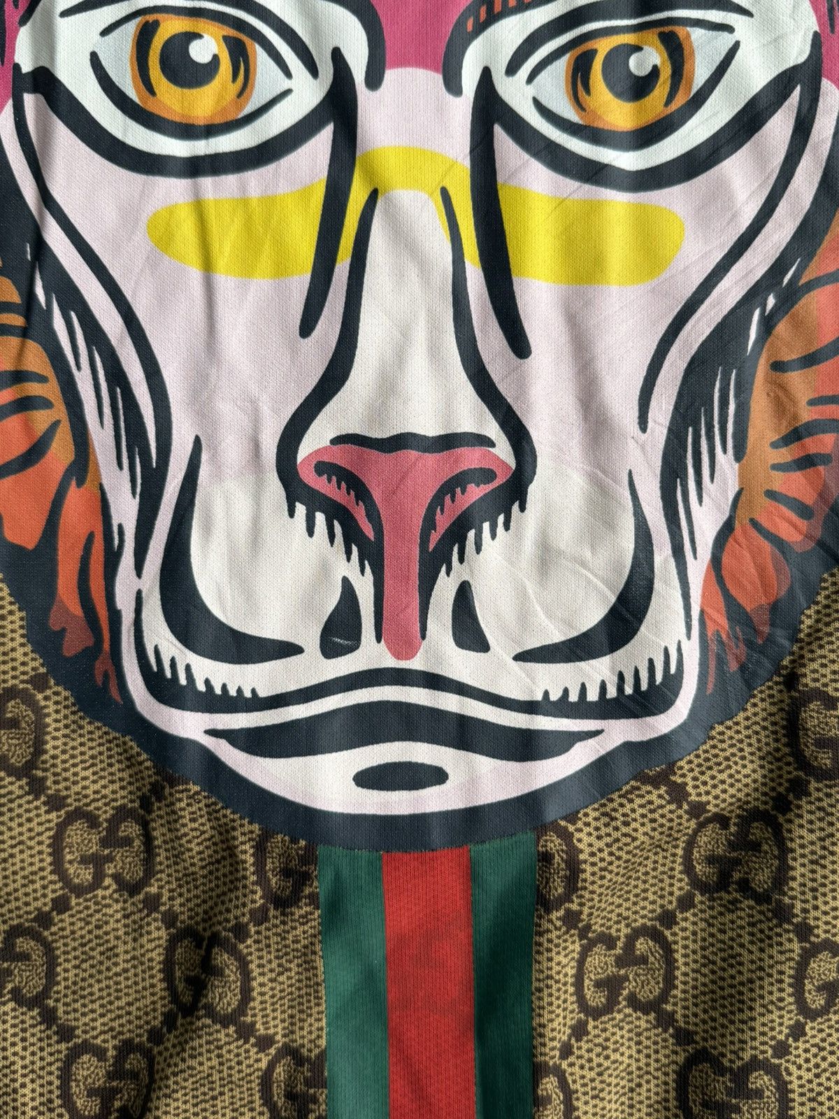 Gucci Gucci - “Animal” Monkey Monogram Track Jacket Size US XL / EU 56 / 4 - 7 Thumbnail