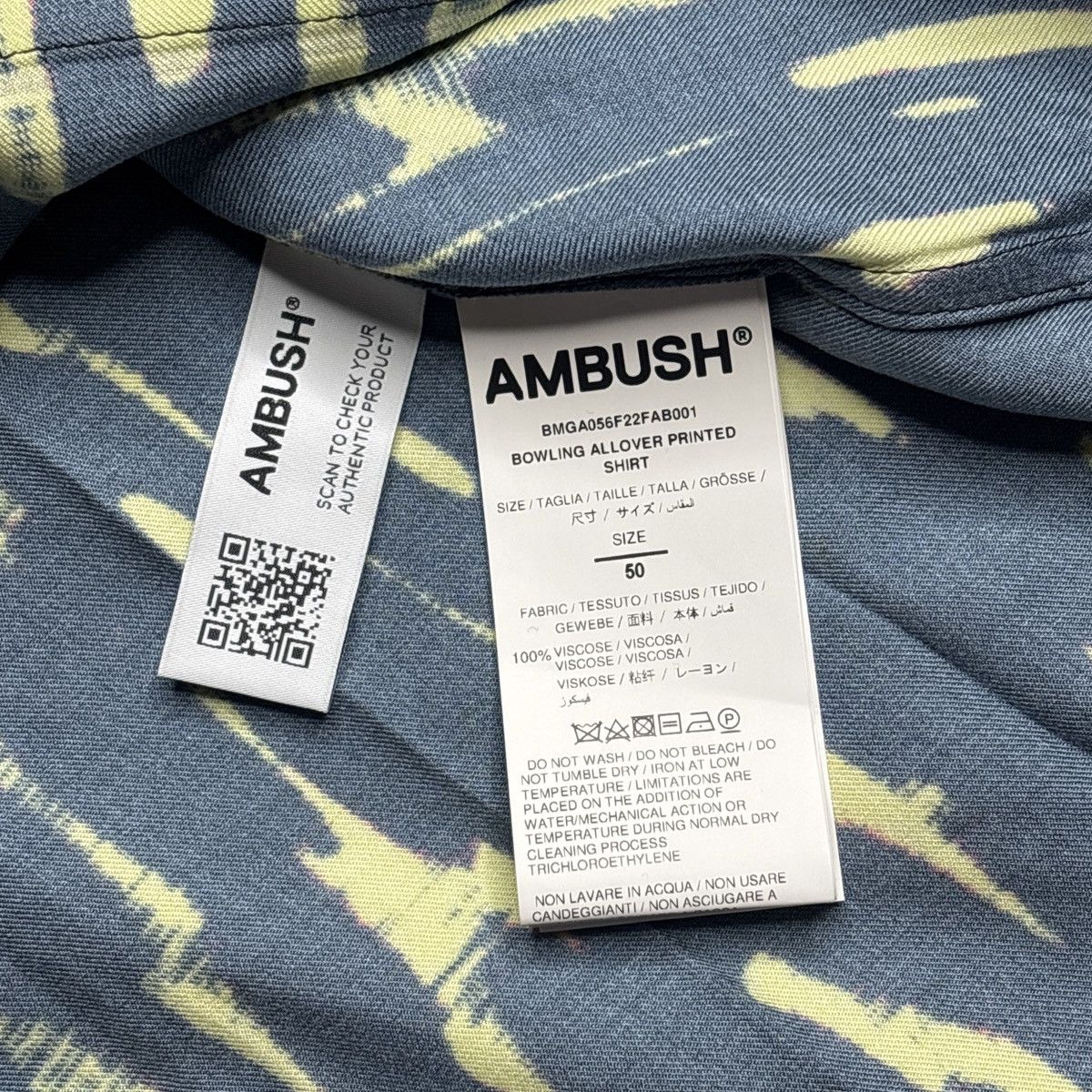 Ambush Design Ambush bowling all over print shirt Size US XL / EU 56 / 4 - 7 Thumbnail