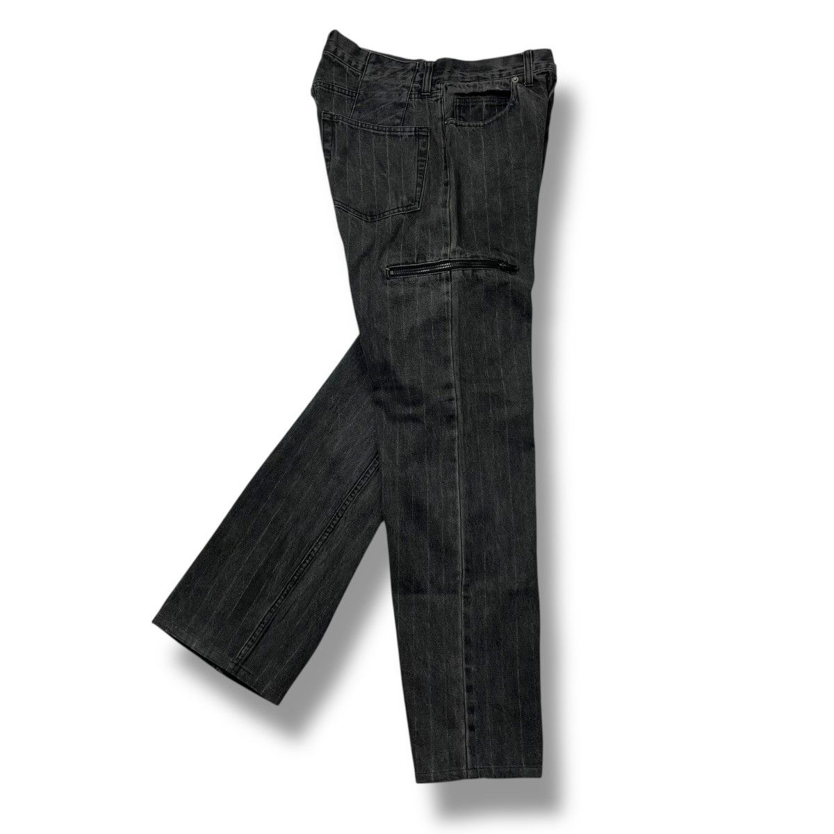 PPFM Archive PPFM Japan Pinstripe Denim Pants Size US 27 - 13 Thumbnail