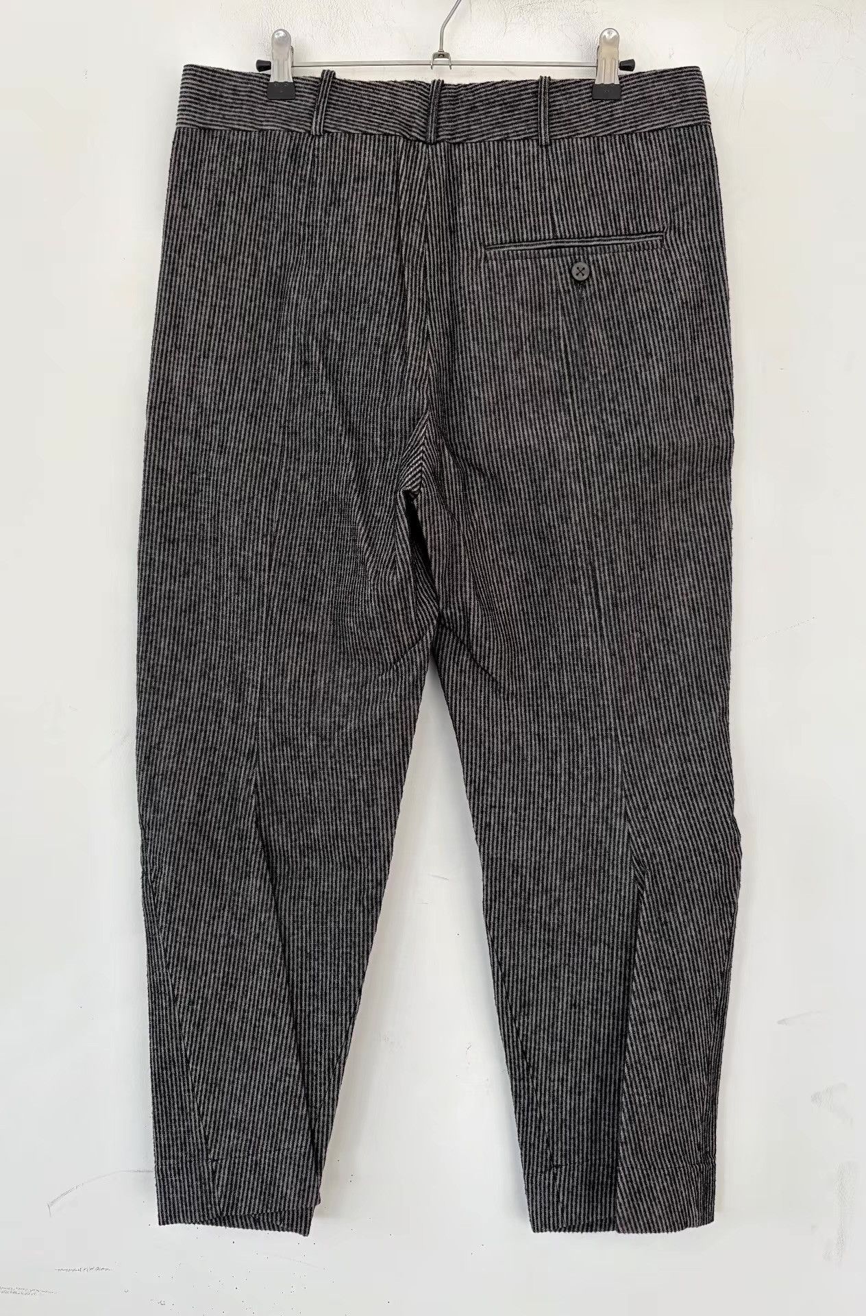 Damir Doma Damir Doma Men's Wool-blend Striped Trousers Ｑ21 Size US 34 / EU 50 - 3 Thumbnail